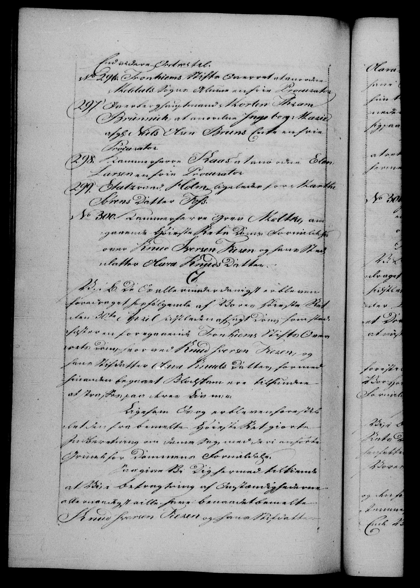 Danske Kanselli 1572-1799, AV/RA-EA-3023/F/Fc/Fca/Fcab/L0046: Norske tegnelser, 1797-1799, p. 507b