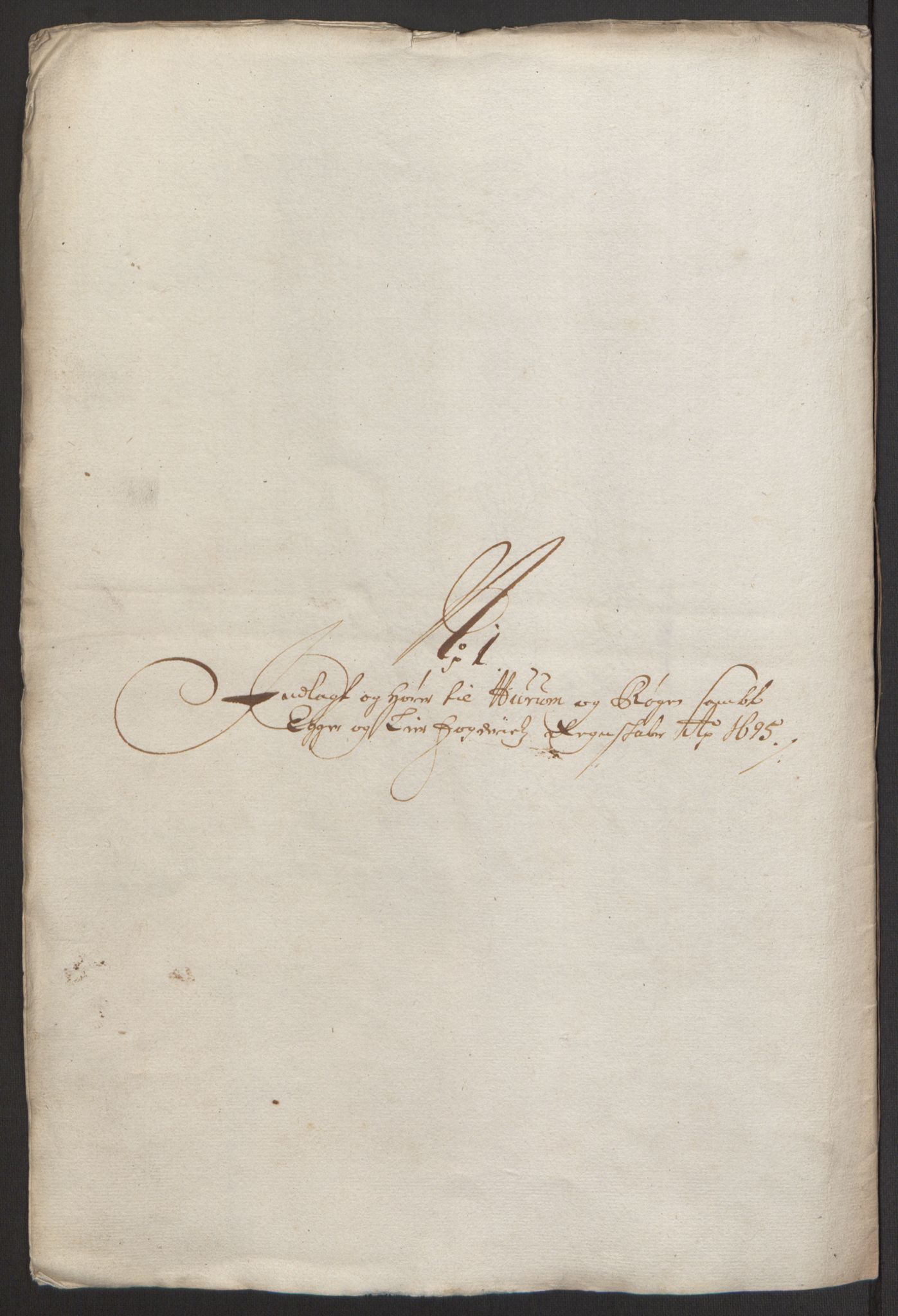 Rentekammeret inntil 1814, Reviderte regnskaper, Fogderegnskap, AV/RA-EA-4092/R30/L1694: Fogderegnskap Hurum, Røyken, Eiker og Lier, 1694-1696, p. 166