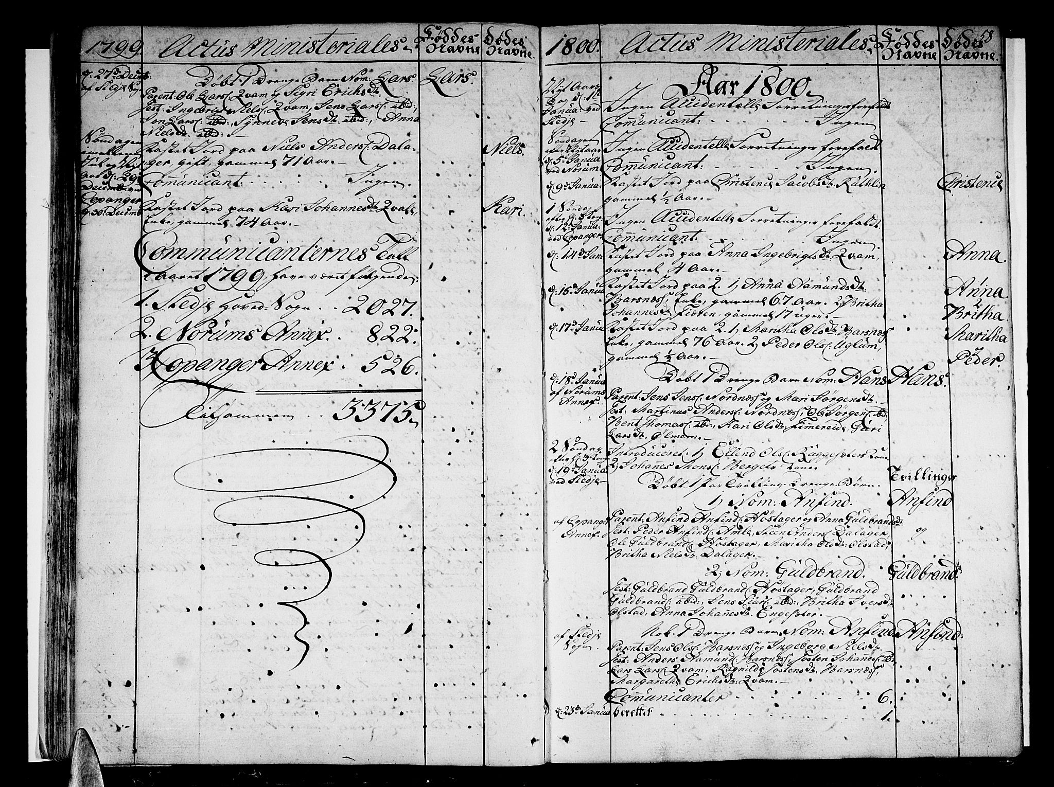 Sogndal sokneprestembete, SAB/A-81301/H/Haa/Haaa/L0008: Parish register (official) no. A 8, 1795-1809, p. 58