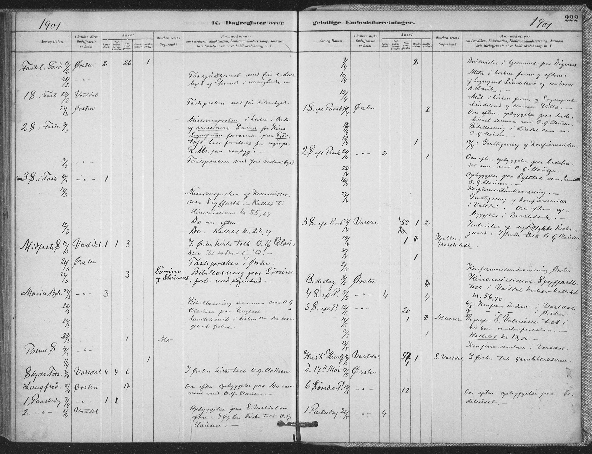 Ministerialprotokoller, klokkerbøker og fødselsregistre - Møre og Romsdal, AV/SAT-A-1454/514/L0199: Parish register (official) no. 514A01, 1878-1912, p. 222