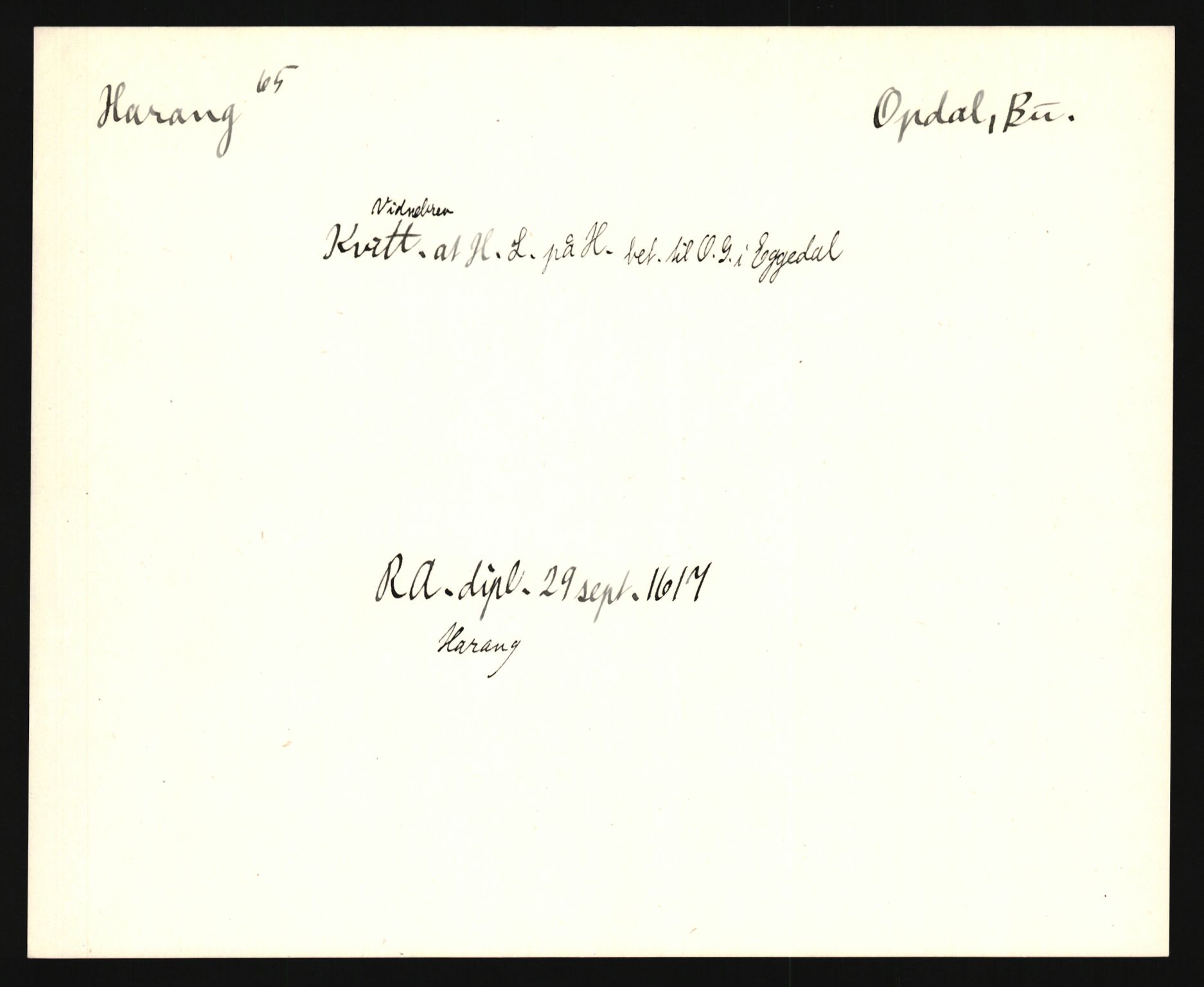 Riksarkivets diplomsamling, AV/RA-EA-5965/F35/F35e/L0017: Registreringssedler Buskerud 6, 1400-1700, p. 717