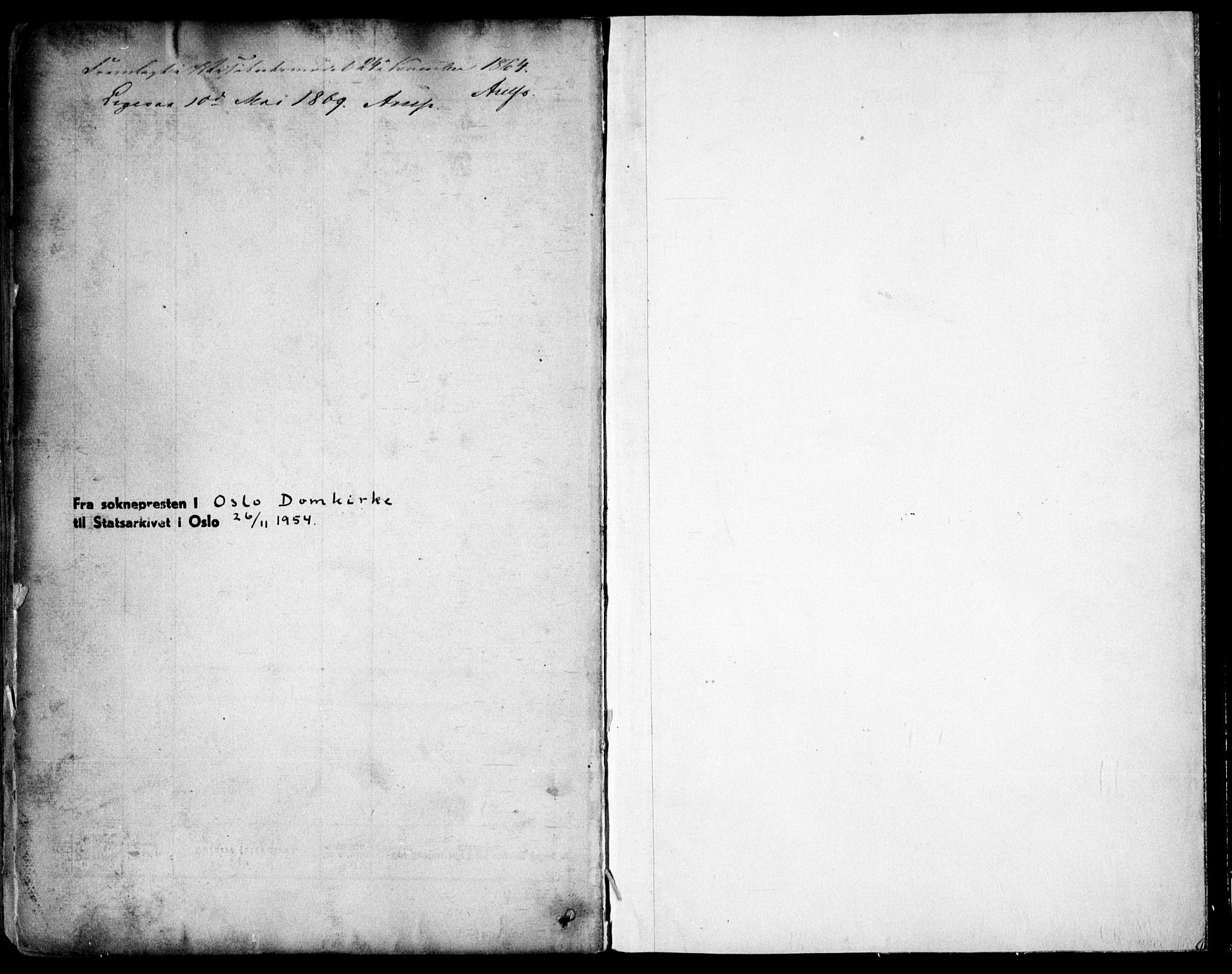 Oslo domkirke Kirkebøker, AV/SAO-A-10752/F/Fa/L0016: Parish register (official) no. 16, 1863-1871