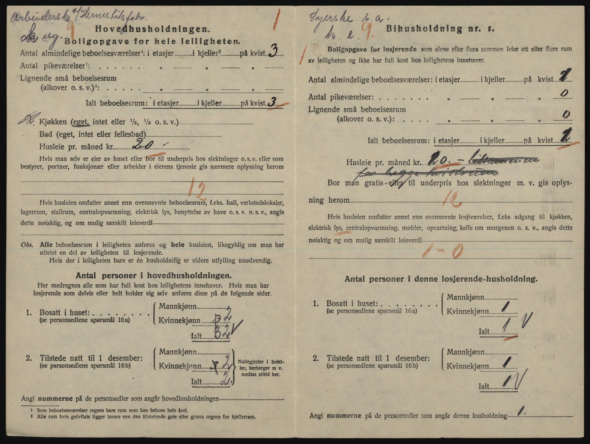 SATØ, 1920 census for Tromsø, 1920, p. 4216