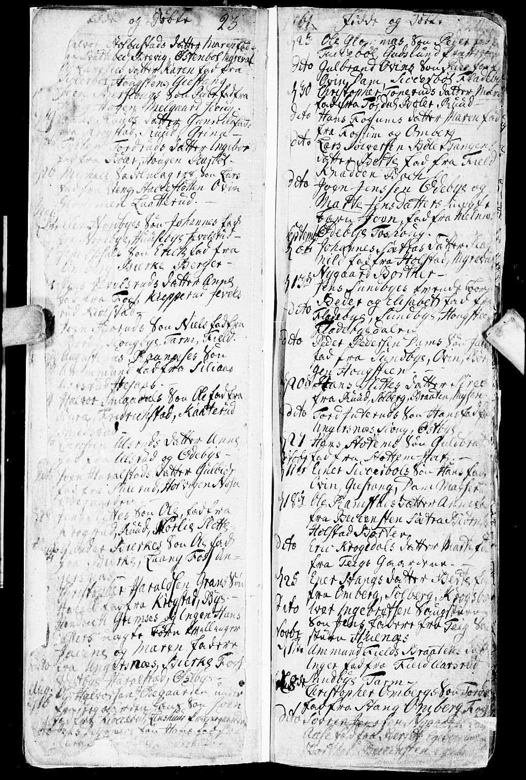 Enebakk prestekontor Kirkebøker, SAO/A-10171c/F/Fa/L0002: Parish register (official) no. I 2, 1755-1806, p. 23-24