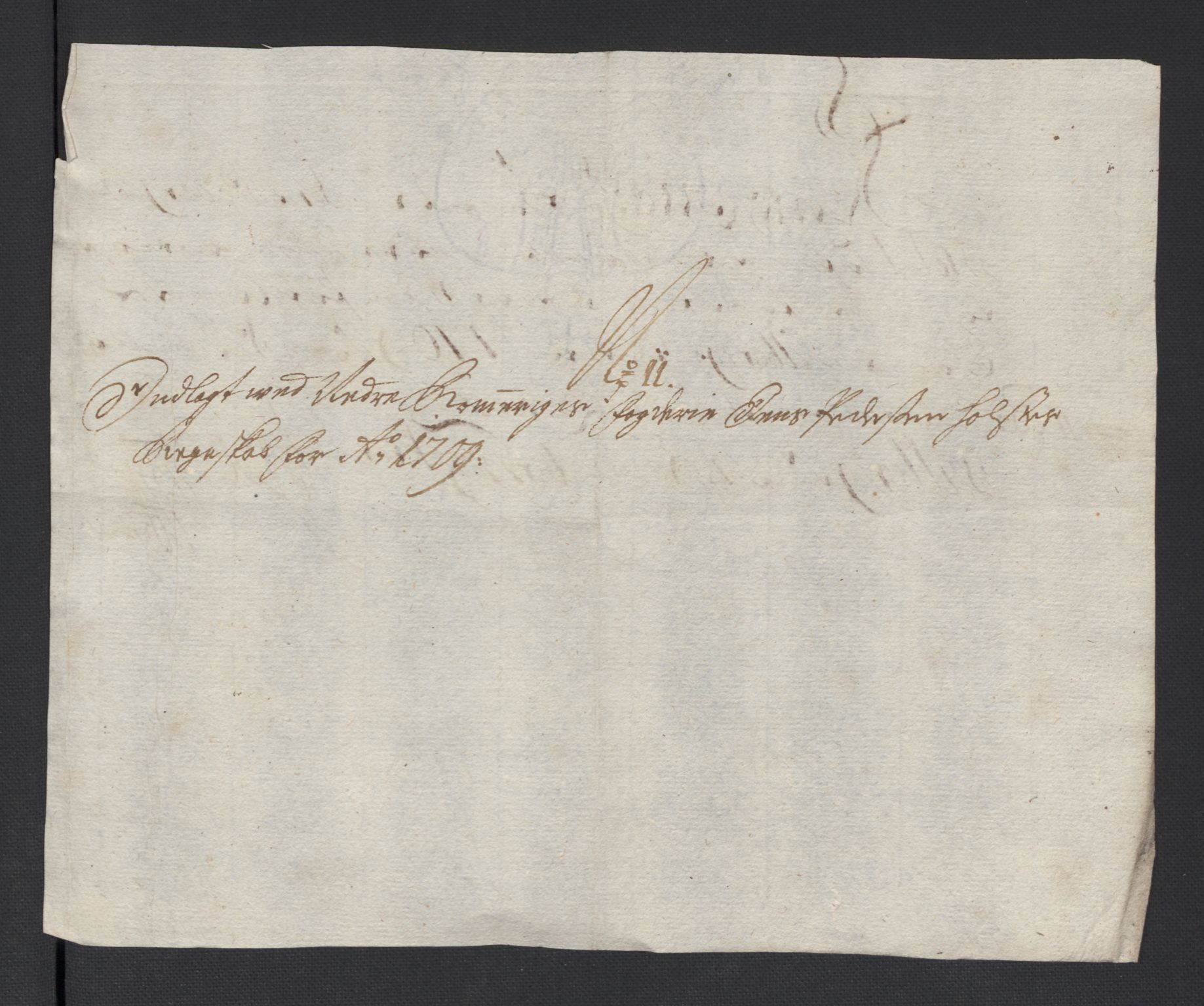 Rentekammeret inntil 1814, Reviderte regnskaper, Fogderegnskap, RA/EA-4092/R11/L0591: Fogderegnskap Nedre Romerike, 1708-1709, p. 322