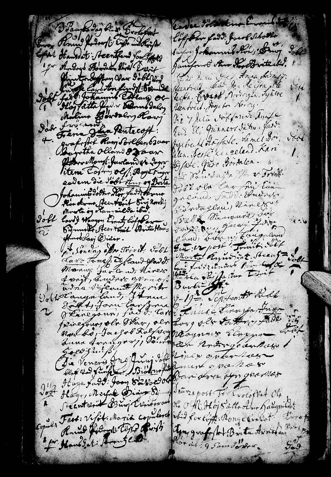 Os sokneprestembete, AV/SAB-A-99929: Parish register (official) no. A 4, 1669-1760, p. 65