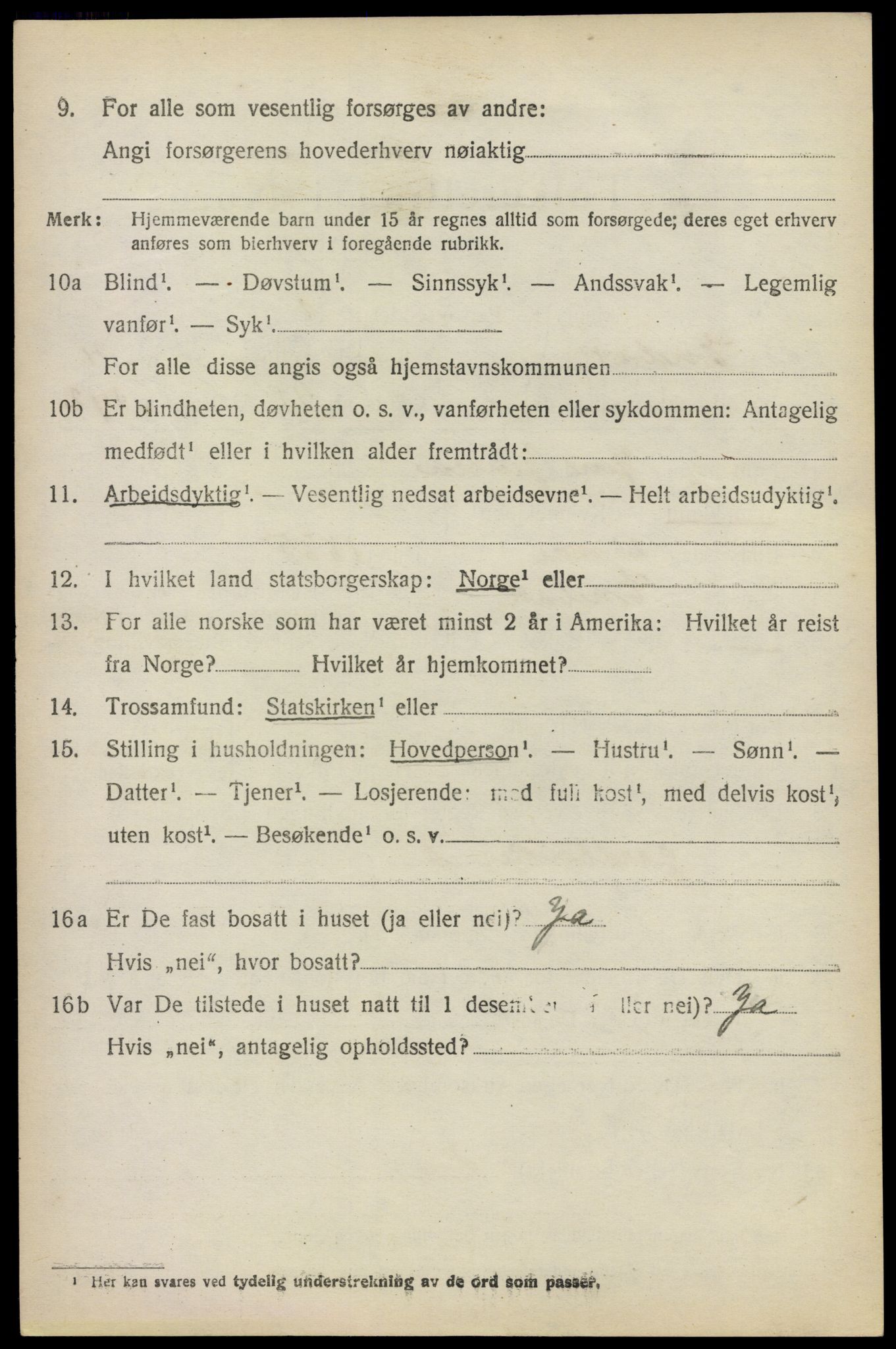 SAO, 1920 census for Enebakk, 1920, p. 3418