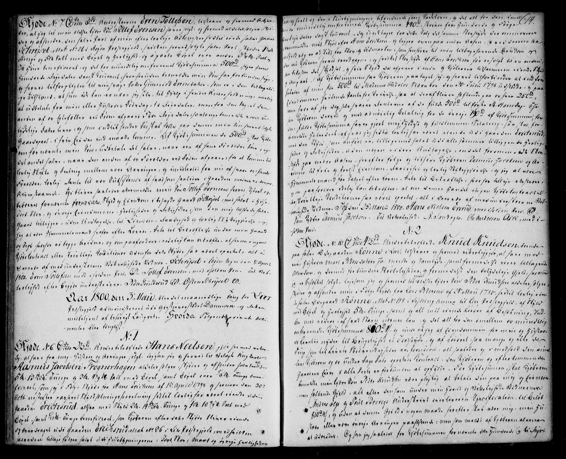 Lier, Røyken og Hurum sorenskriveri, AV/SAKO-A-89/G/Ga/Gaa/L0005: Mortgage book no. V, 1788-1801, p. 614