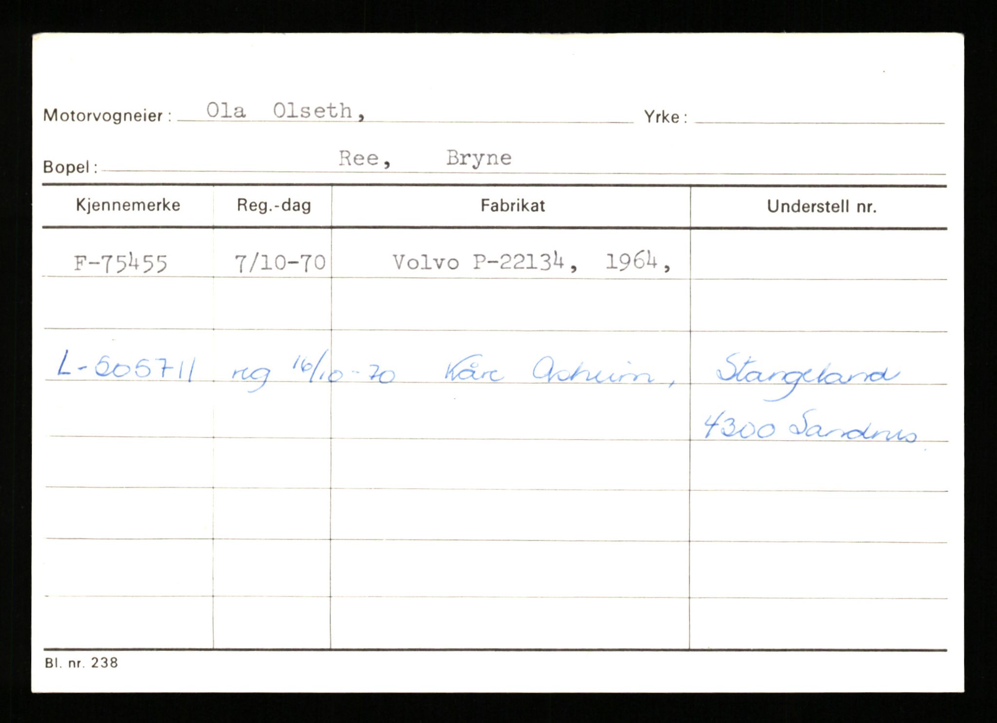 Stavanger trafikkstasjon, AV/SAST-A-101942/0/G/L0008: Registreringsnummer: 67519 - 84533, 1930-1971, p. 1107