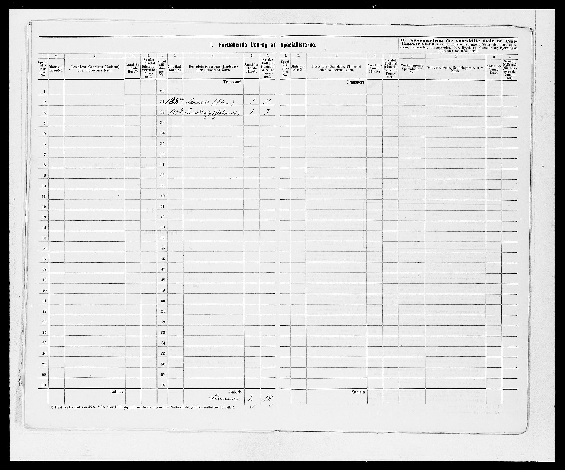 SAB, 1875 census for 1430P Indre Holmedal, 1875, p. 13