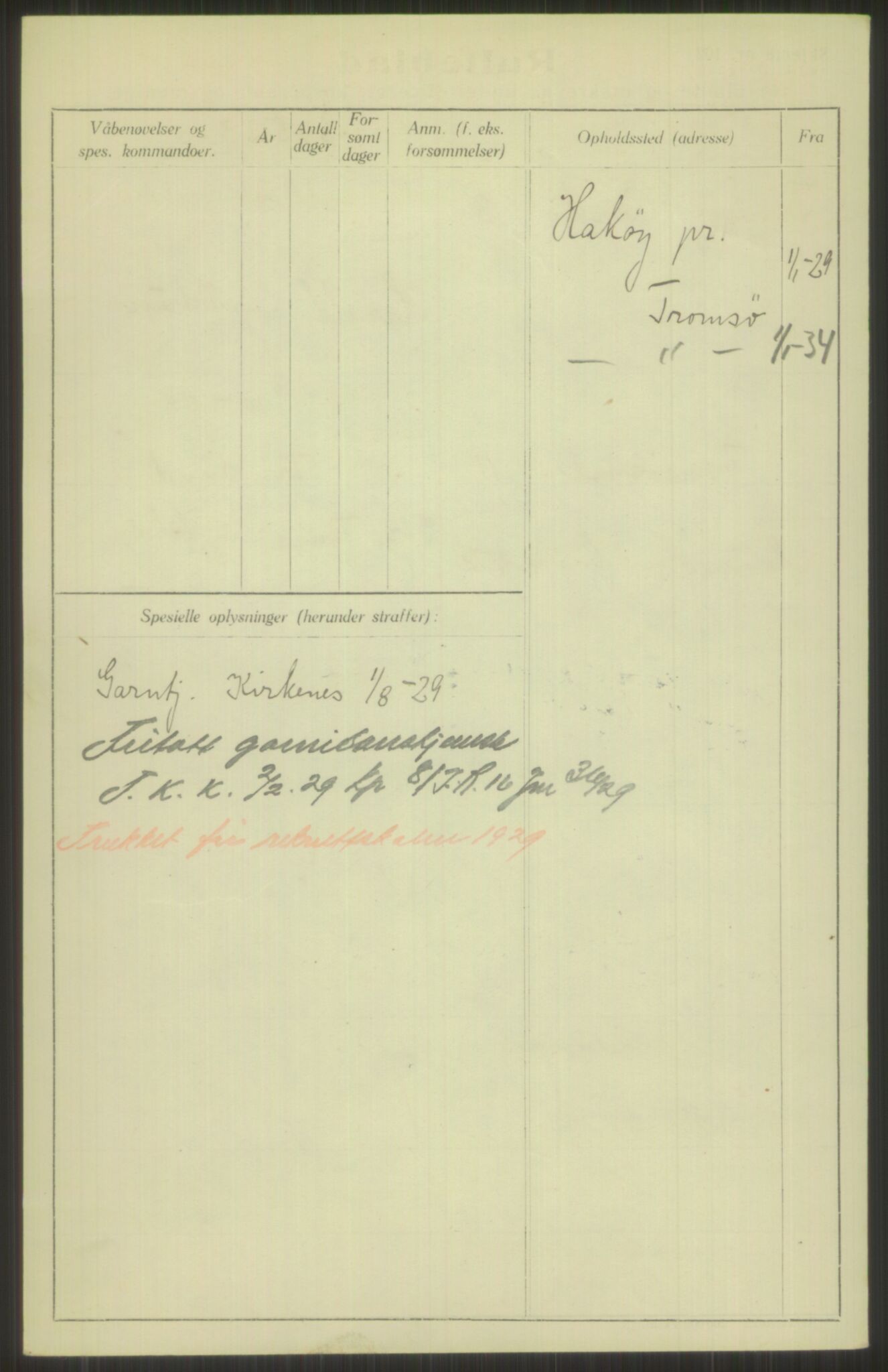 Forsvaret, Troms infanteriregiment nr. 16, AV/RA-RAFA-3146/P/Pa/L0013/0004: Rulleblad / Rulleblad for regimentets menige mannskaper, årsklasse 1929, 1929, p. 630