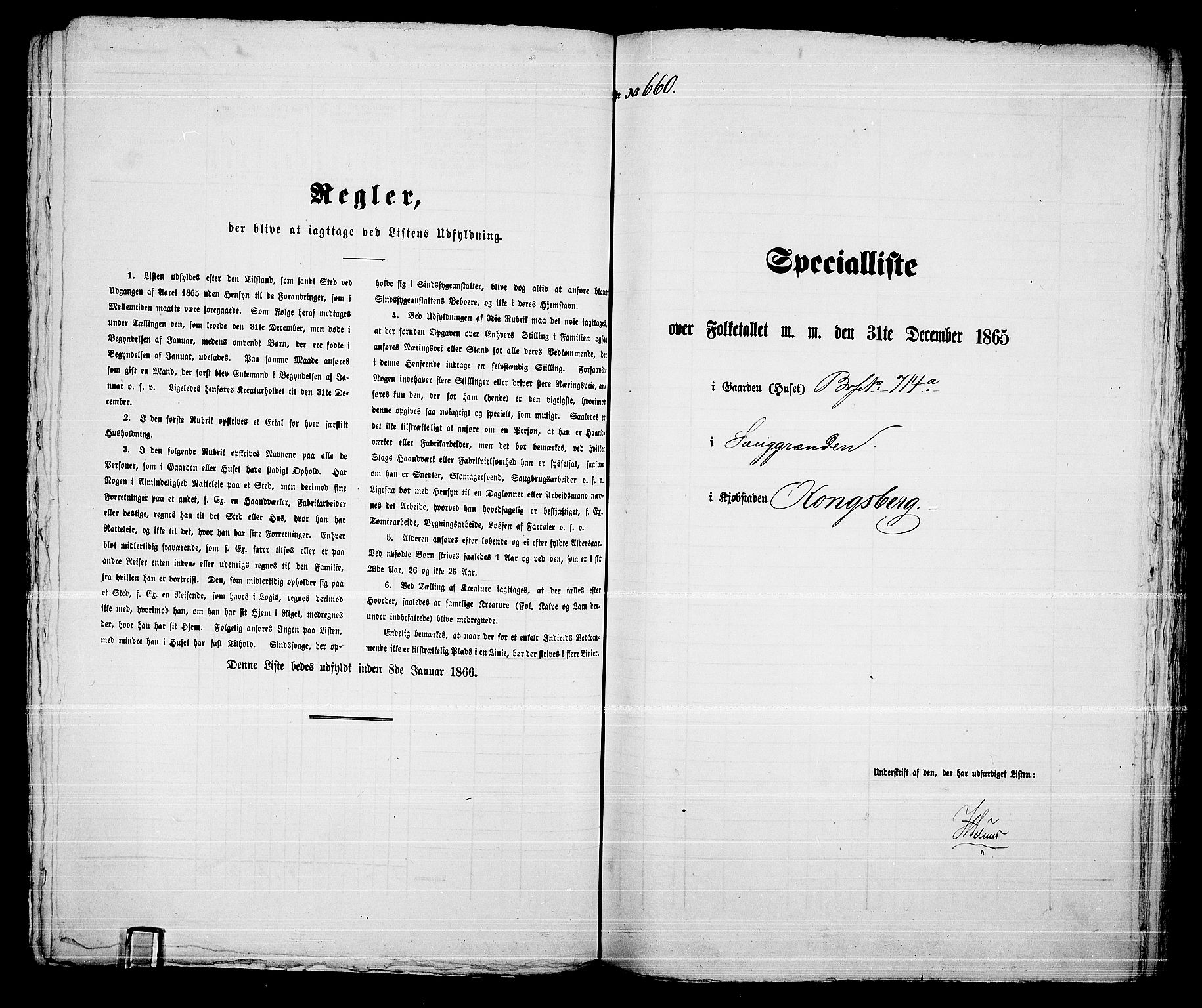 RA, 1865 census for Kongsberg/Kongsberg, 1865, p. 1348