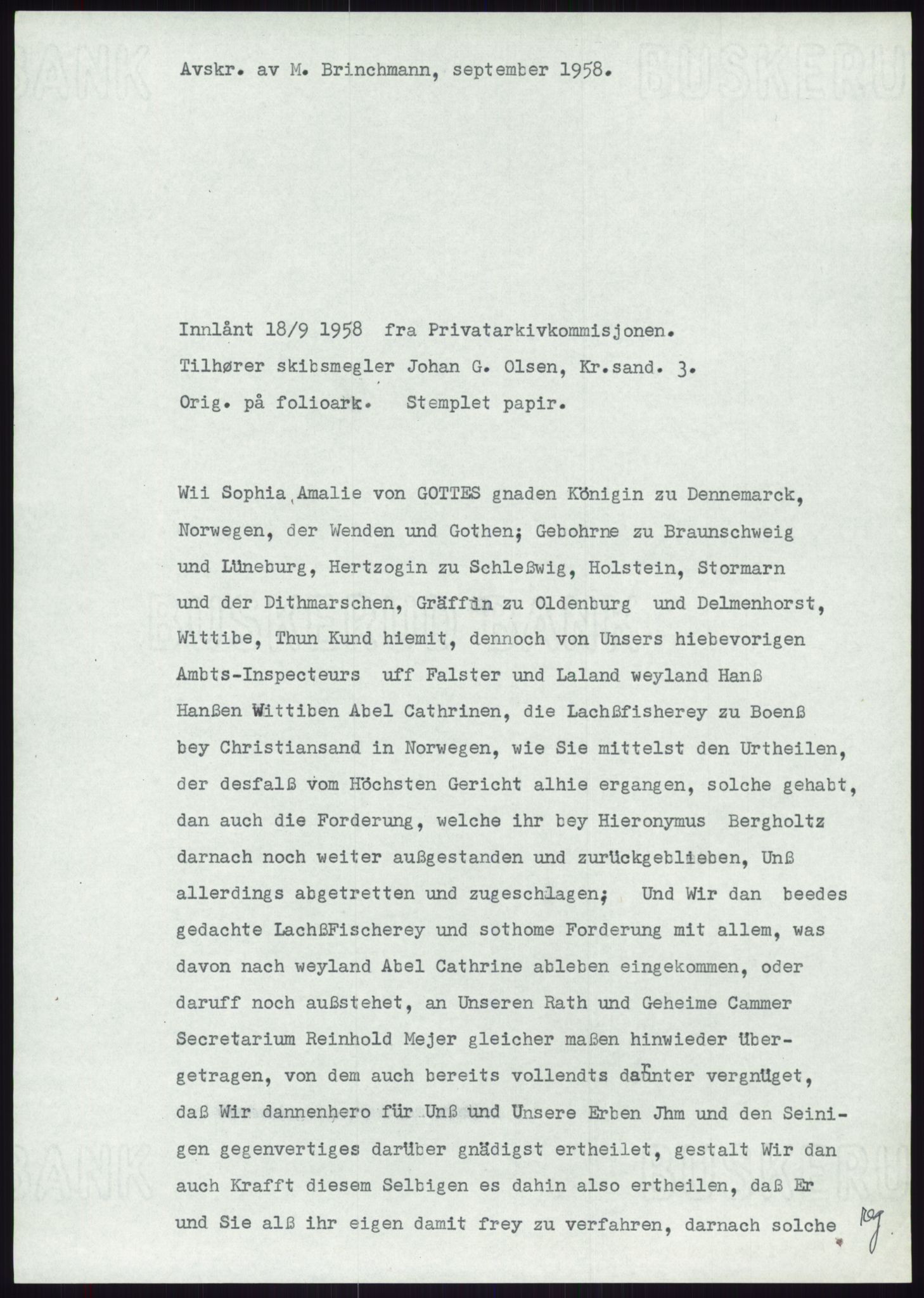 Samlinger til kildeutgivelse, Diplomavskriftsamlingen, AV/RA-EA-4053/H/Ha, p. 2183