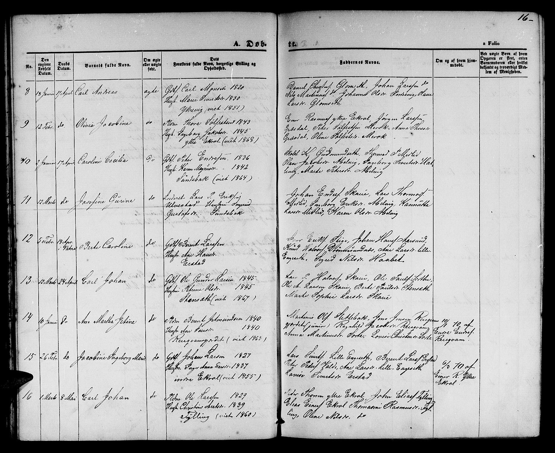 Ministerialprotokoller, klokkerbøker og fødselsregistre - Møre og Romsdal, AV/SAT-A-1454/524/L0364: Parish register (copy) no. 524C05, 1865-1879, p. 16