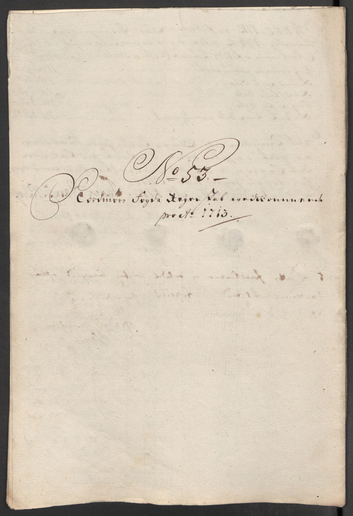 Rentekammeret inntil 1814, Reviderte regnskaper, Fogderegnskap, RA/EA-4092/R56/L3747: Fogderegnskap Nordmøre, 1713, p. 279