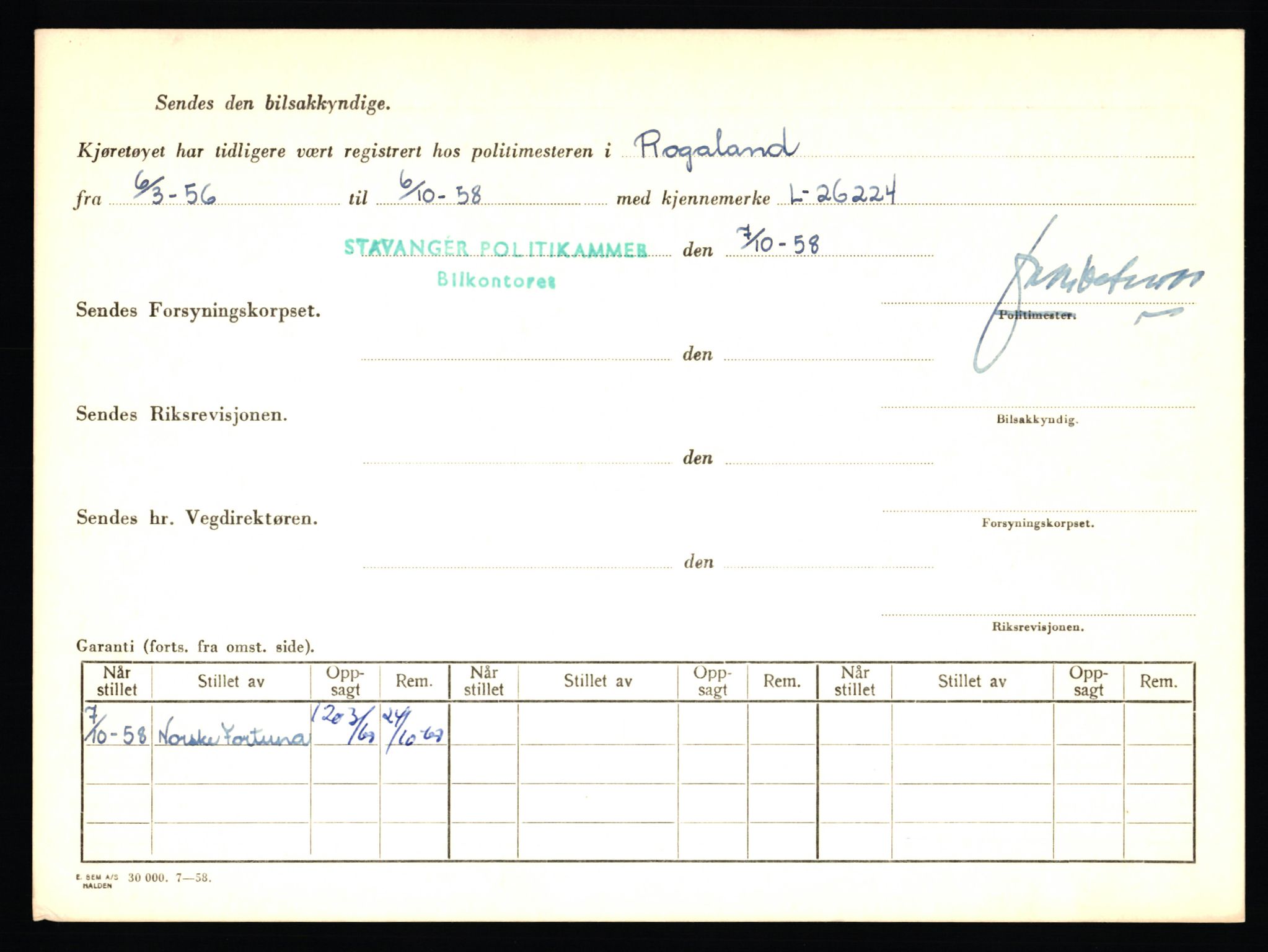 Stavanger trafikkstasjon, AV/SAST-A-101942/0/F/L0005: L-1350 - L-1699, 1930-1971, p. 1028