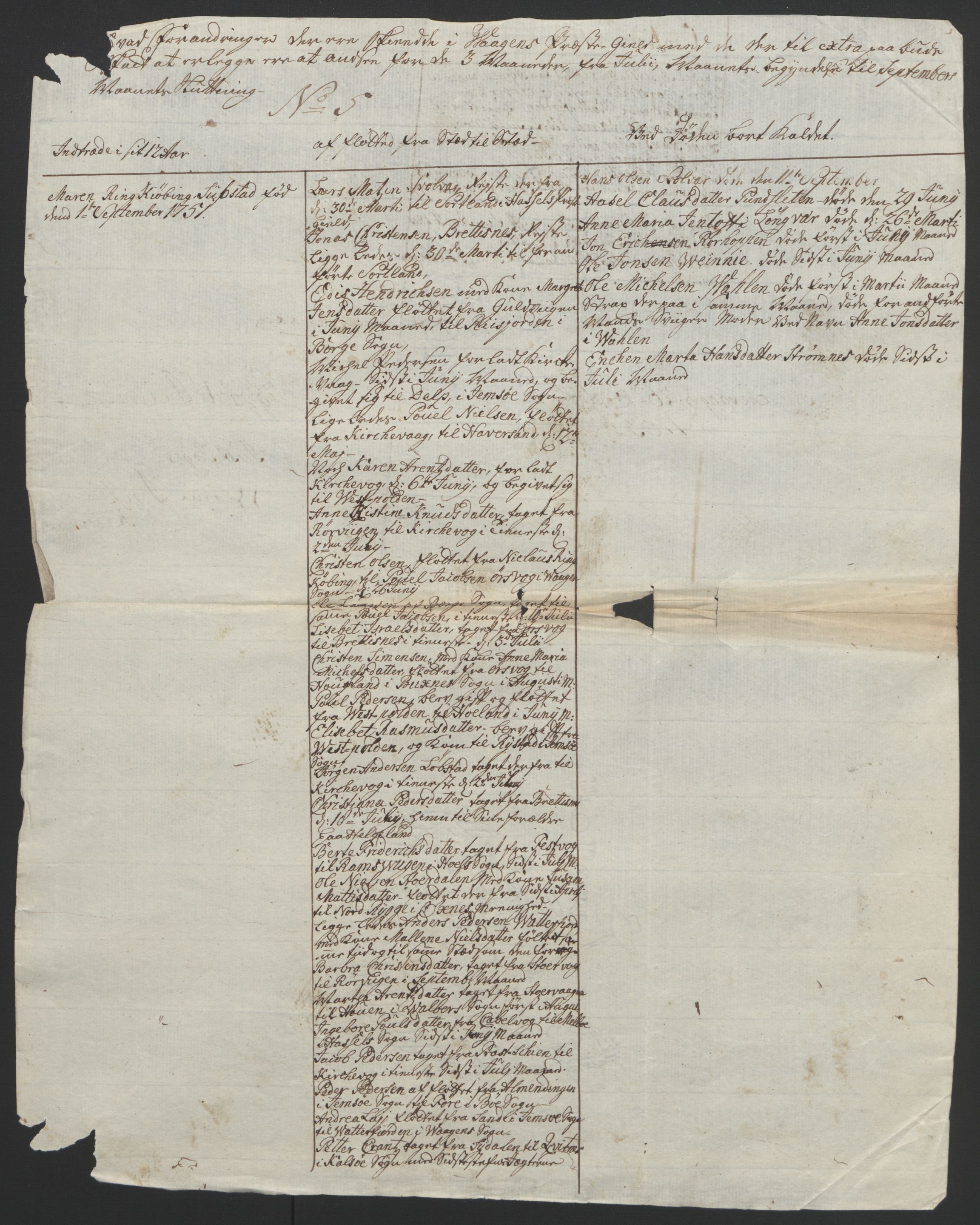 Rentekammeret inntil 1814, Reviderte regnskaper, Fogderegnskap, AV/RA-EA-4092/R67/L4747: Ekstraskatten Vesterålen, Andenes og Lofoten, 1762-1766, p. 179