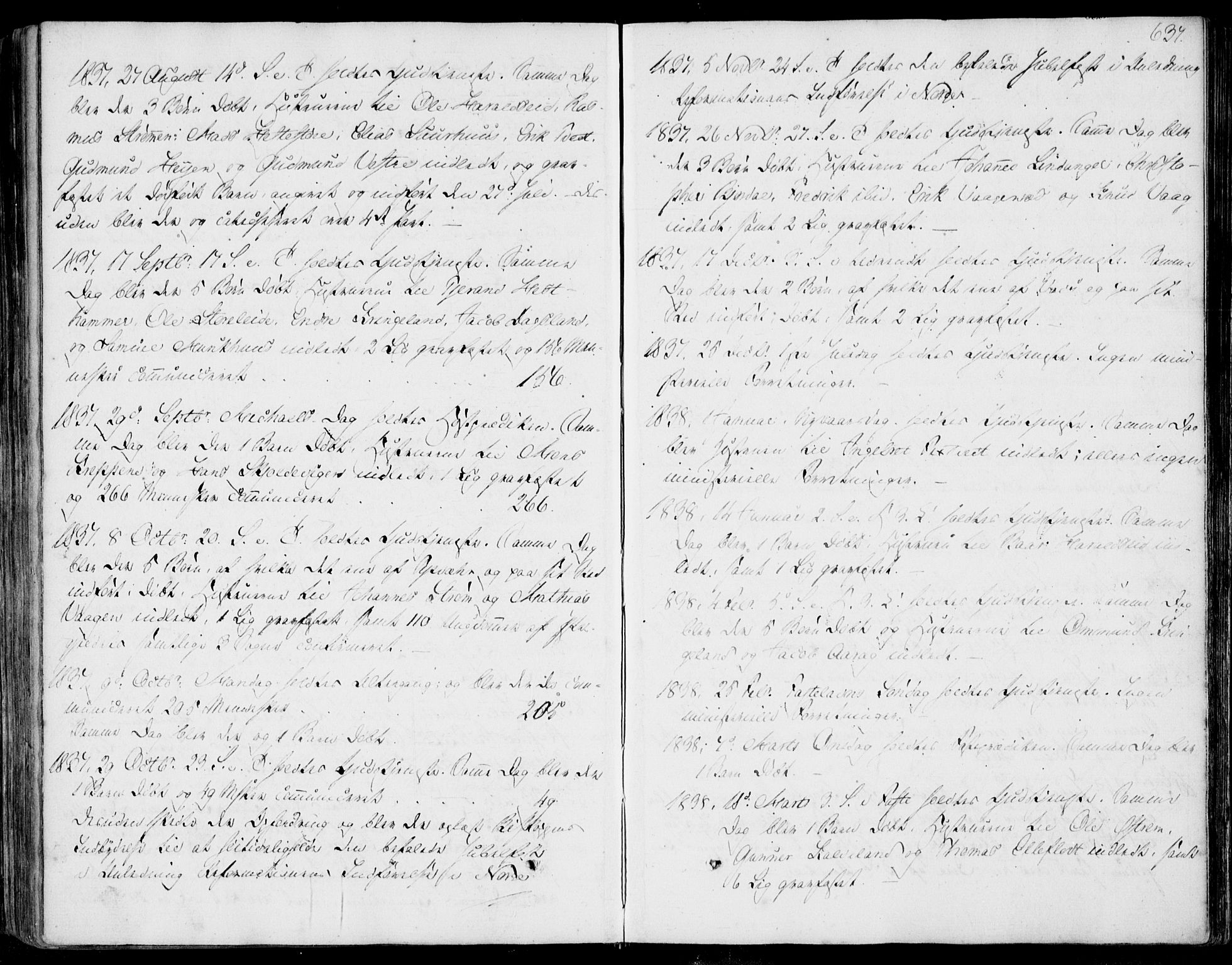 Skjold sokneprestkontor, SAST/A-101847/H/Ha/Haa/L0006: Parish register (official) no. A 6.2, 1835-1858, p. 637
