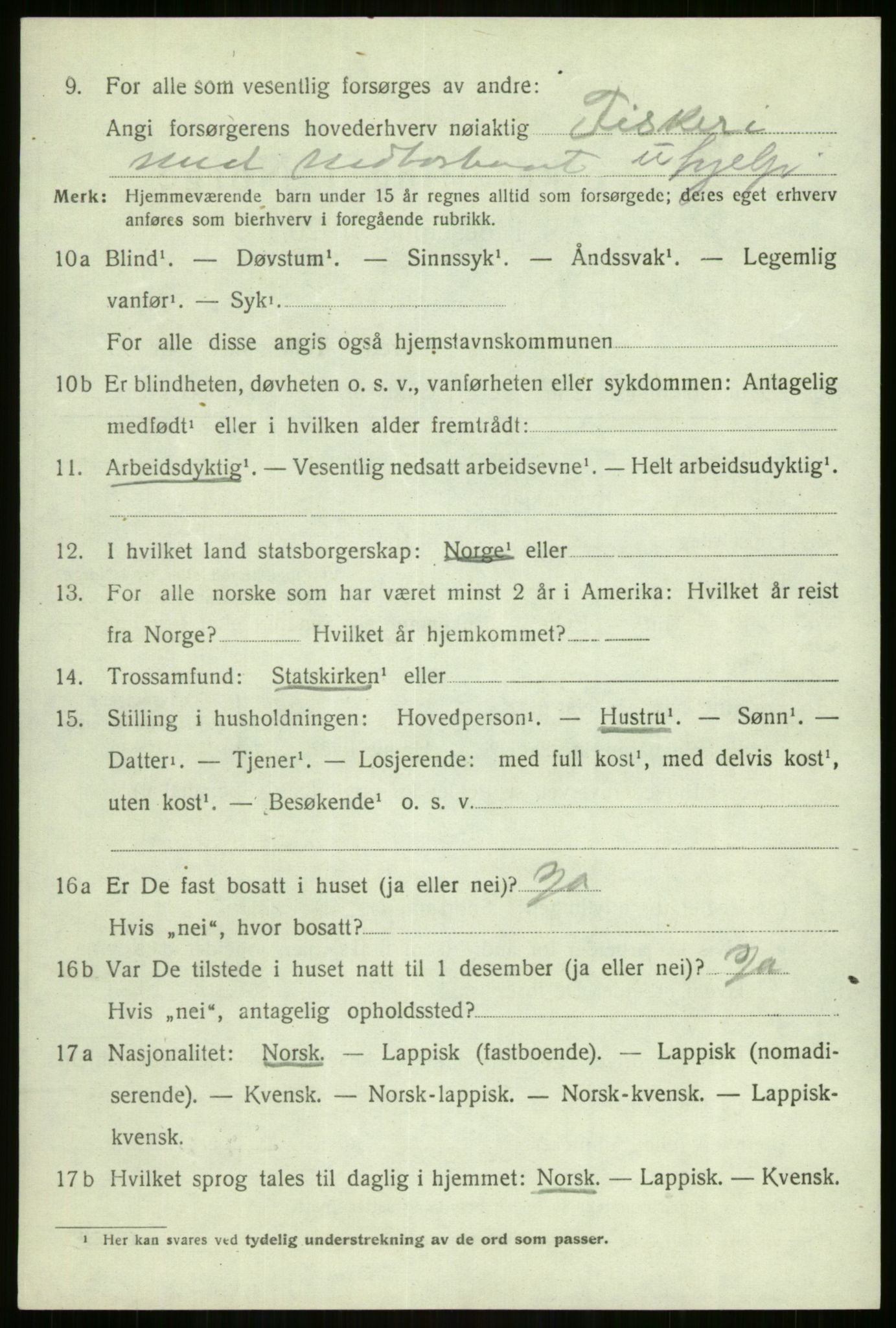 SATØ, 1920 census for Sørreisa, 1920, p. 4772