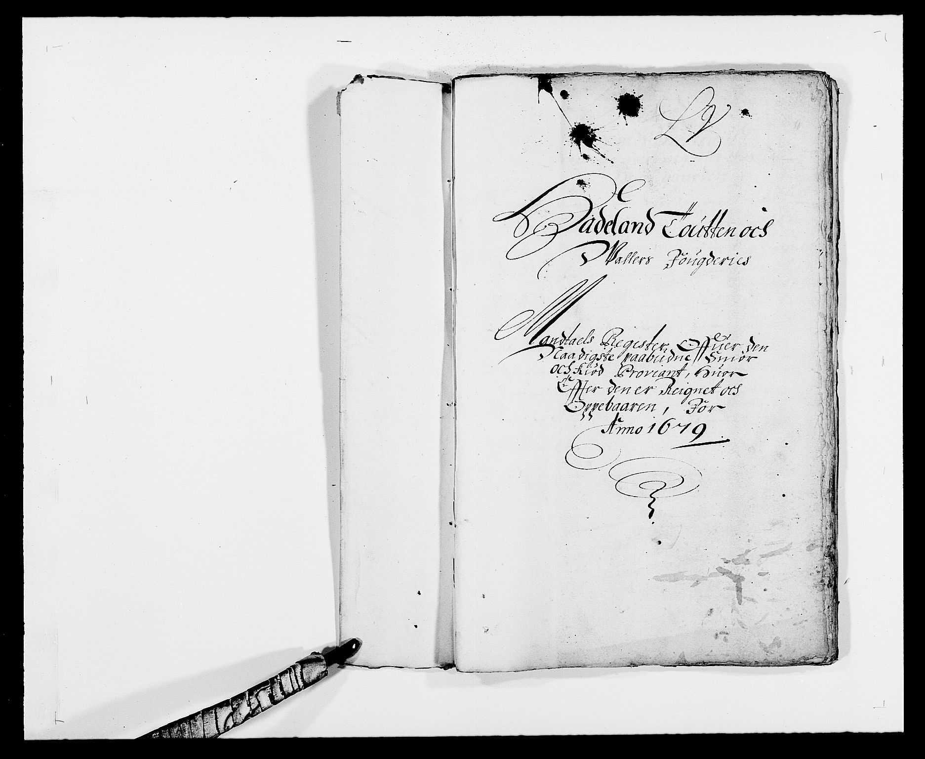 Rentekammeret inntil 1814, Reviderte regnskaper, Fogderegnskap, RA/EA-4092/R18/L1274: Fogderegnskap Hadeland, Toten og Valdres, 1679, p. 1