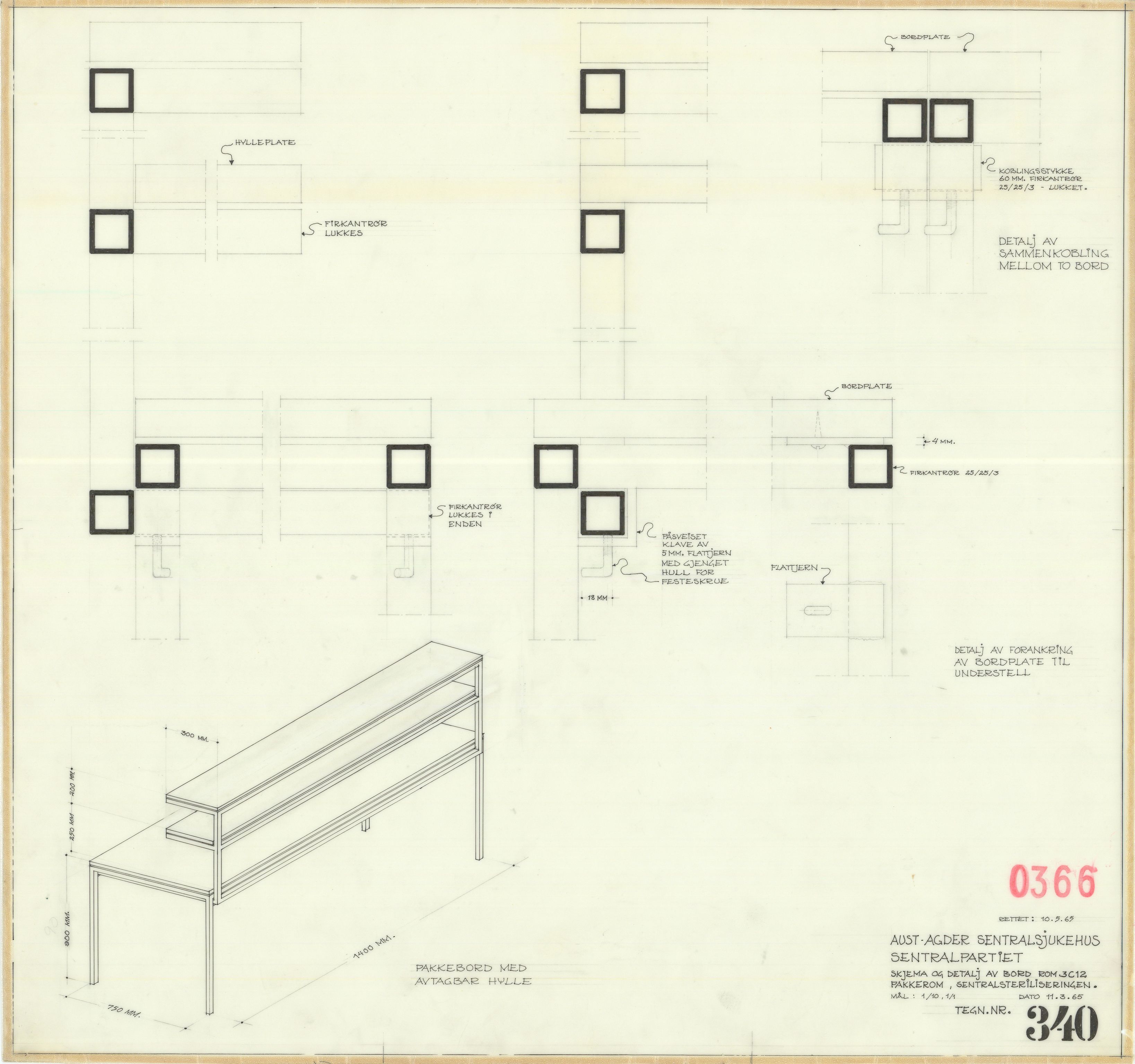 Eliassen og Lambertz-Nilssen Arkitekter, AAKS/PA-2983/T/T01/L0006: Tegningskogger 0366, 1960-1966, p. 29