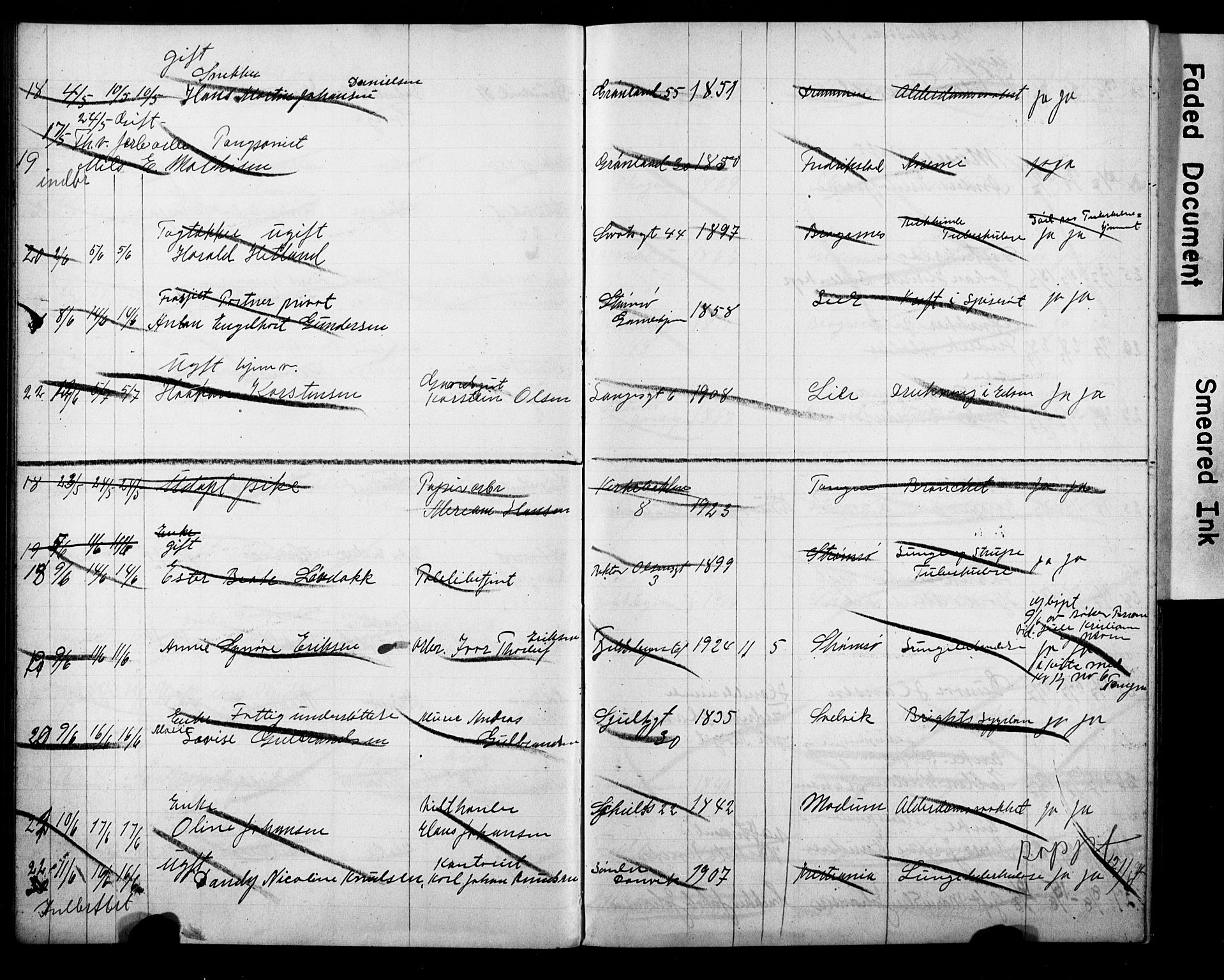 Strømsø kirkebøker, AV/SAKO-A-246/Y/Ya/L0008: Parish register draft no. I 8, 1916-1931