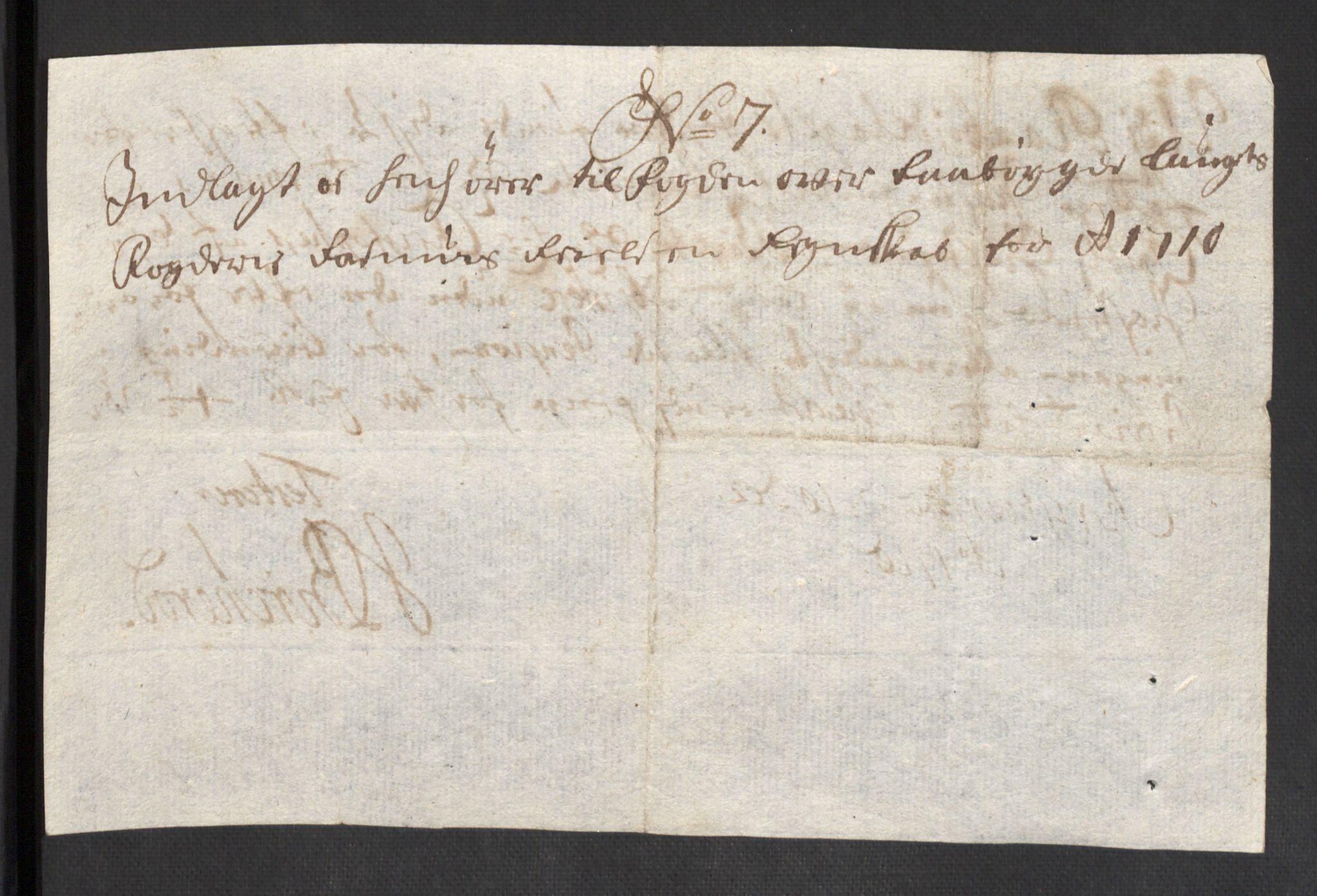 Rentekammeret inntil 1814, Reviderte regnskaper, Fogderegnskap, RA/EA-4092/R40/L2449: Fogderegnskap Råbyggelag, 1709-1711, p. 140