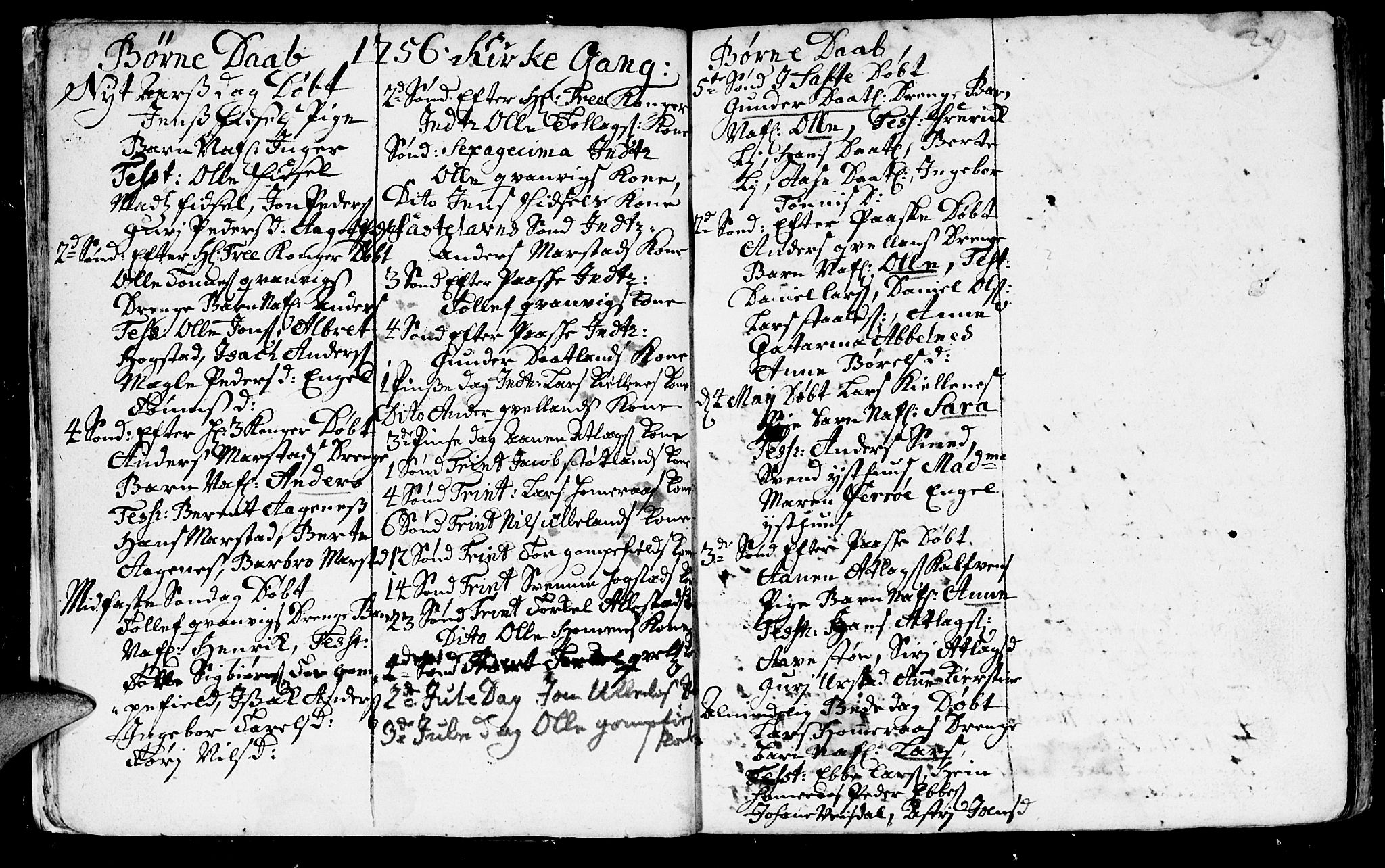 Flekkefjord sokneprestkontor, SAK/1111-0012/F/Fa/Fab/L0001: Parish register (official) no. A 1, 1750-1780, p. 28-29