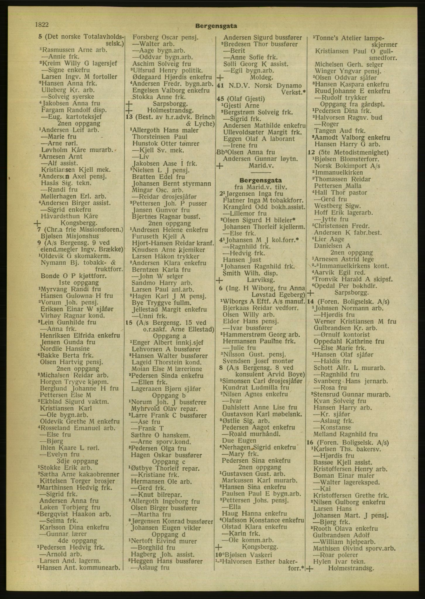 Kristiania/Oslo adressebok, PUBL/-, 1956-1957, p. 1822