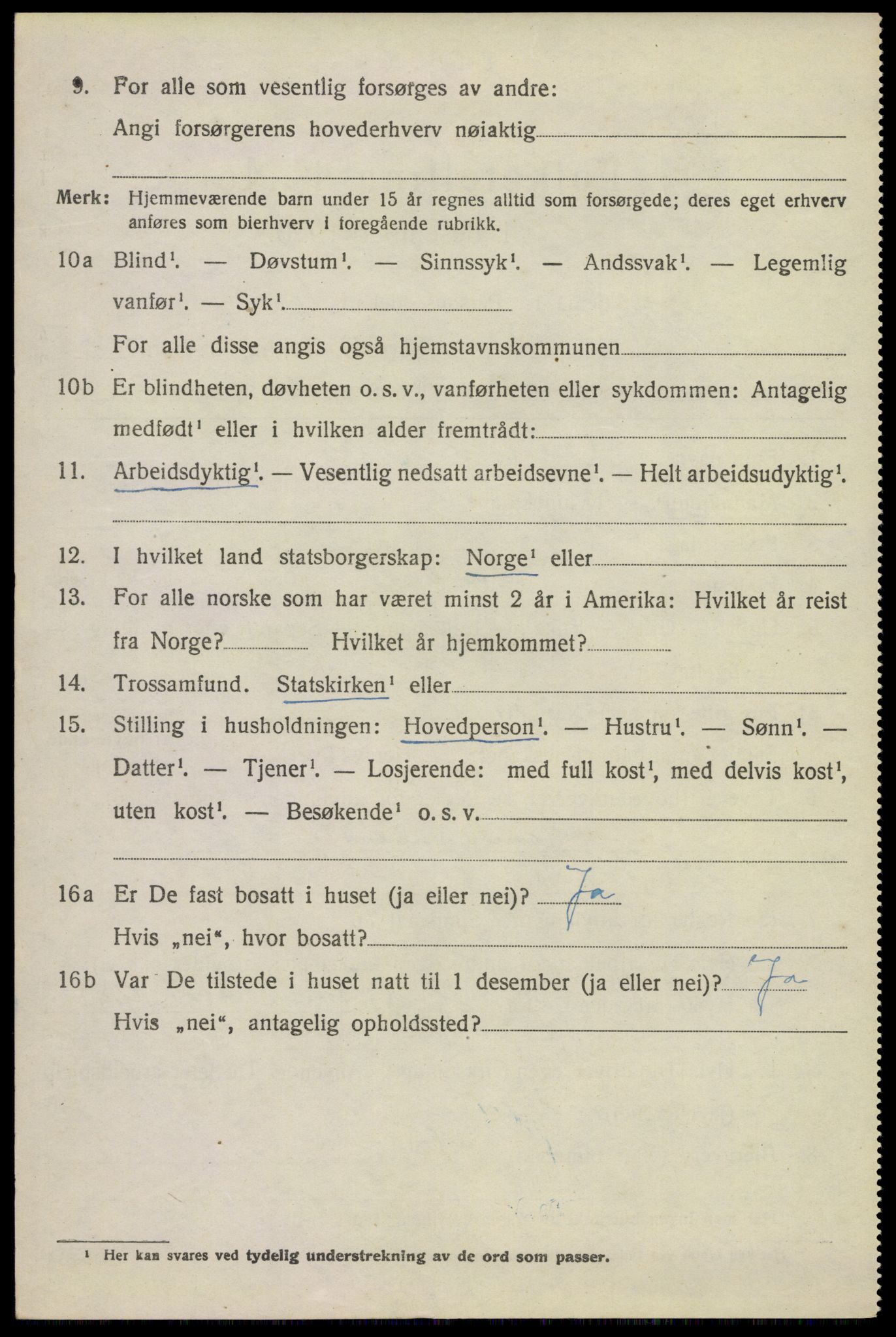 SAKO, 1920 census for Sauherad, 1920, p. 5606