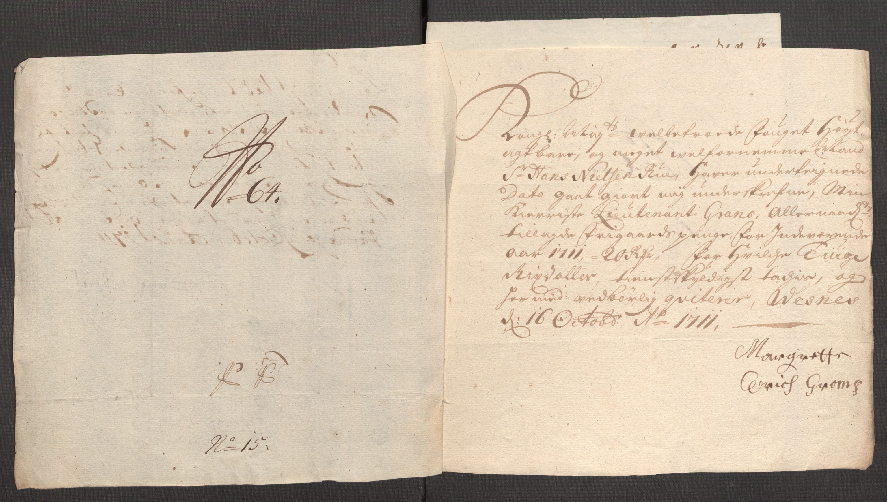 Rentekammeret inntil 1814, Reviderte regnskaper, Fogderegnskap, AV/RA-EA-4092/R53/L3433: Fogderegnskap Sunn- og Nordfjord, 1710-1711, p. 499