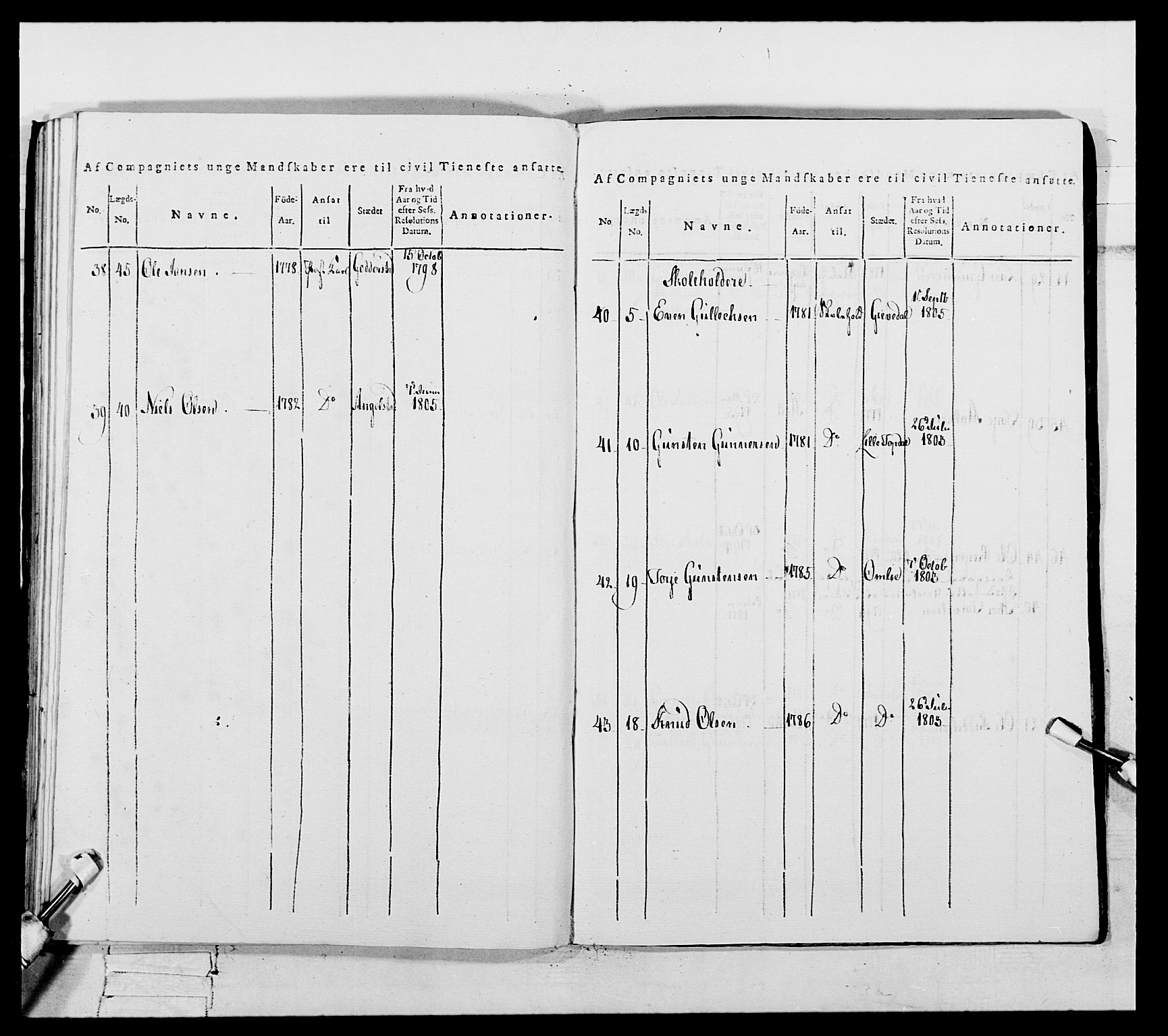 Generalitets- og kommissariatskollegiet, Det kongelige norske kommissariatskollegium, AV/RA-EA-5420/E/Eh/L0112: Vesterlenske nasjonale infanteriregiment, 1812, p. 408