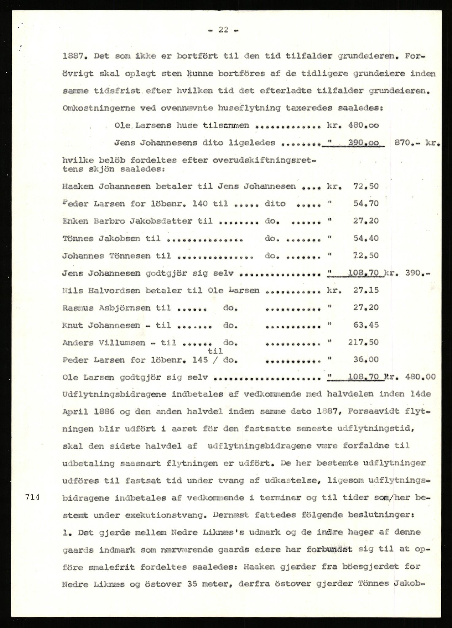 Statsarkivet i Stavanger, AV/SAST-A-101971/03/Y/Yj/L0053: Avskrifter sortert etter gårdsnavn: Leigvam - Liland, 1750-1930, p. 664