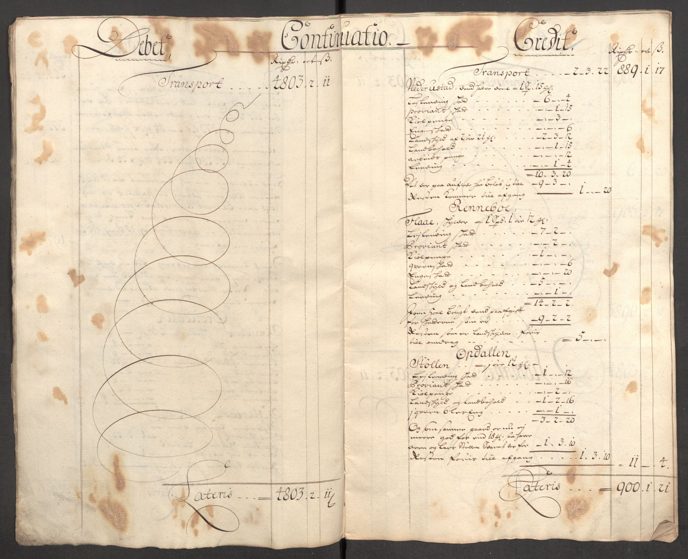 Rentekammeret inntil 1814, Reviderte regnskaper, Fogderegnskap, AV/RA-EA-4092/R60/L3956: Fogderegnskap Orkdal og Gauldal, 1706, p. 7