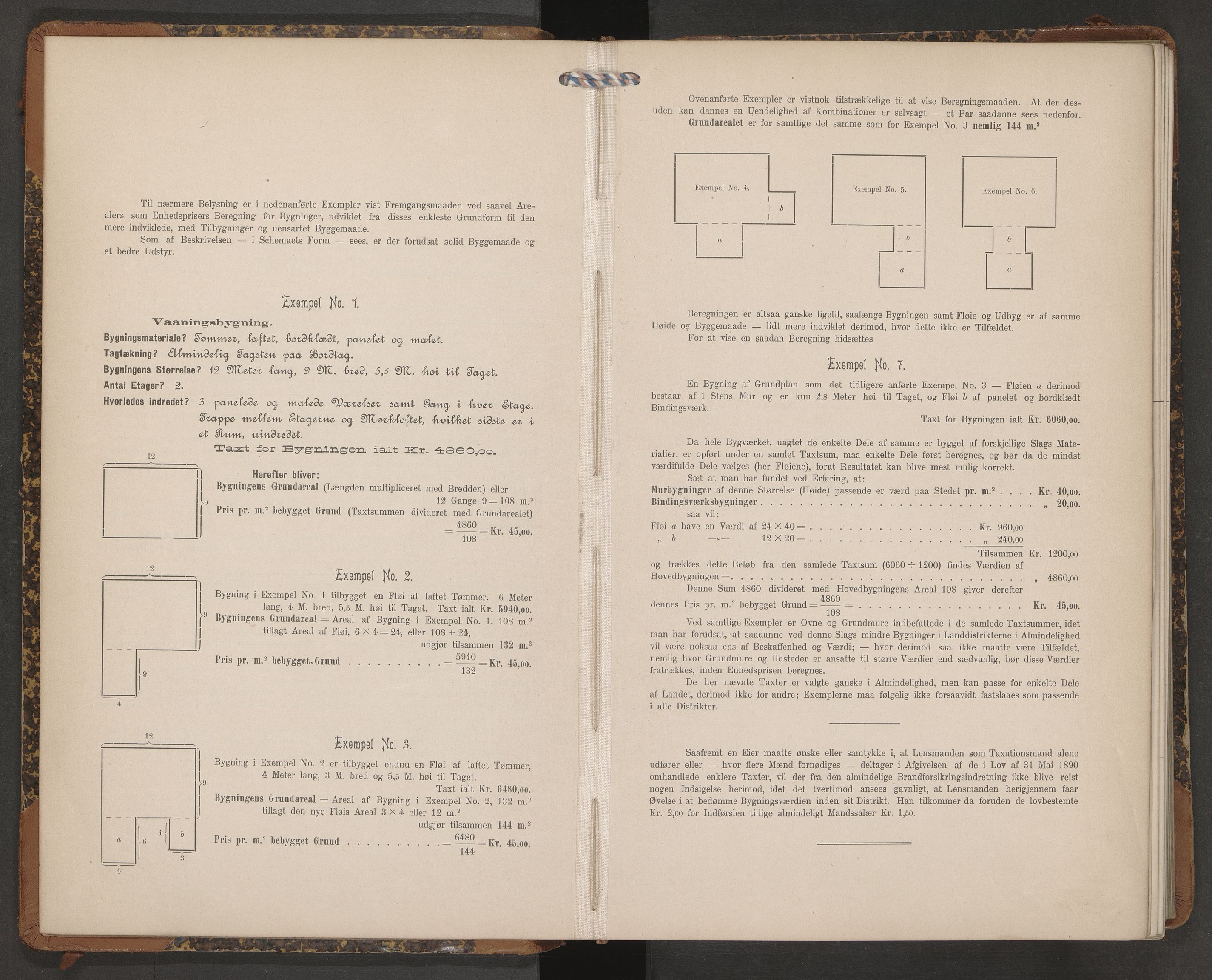 Norges Brannkasse Landvik og Fjære, AV/SAK-2241-0032/F/Fa/L0015: Branntakstprotokoll nr. 15, 1911-1914