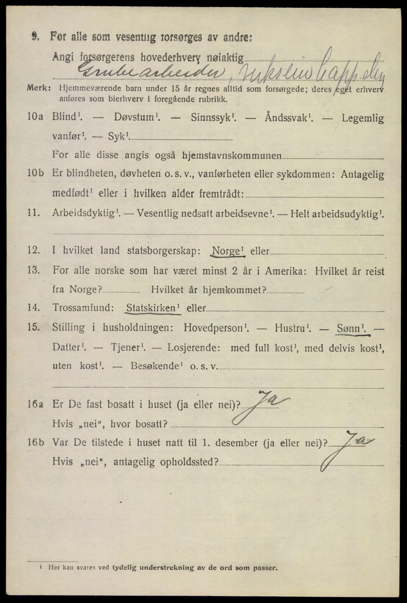 SAKO, 1920 census for Holla, 1920, p. 7496