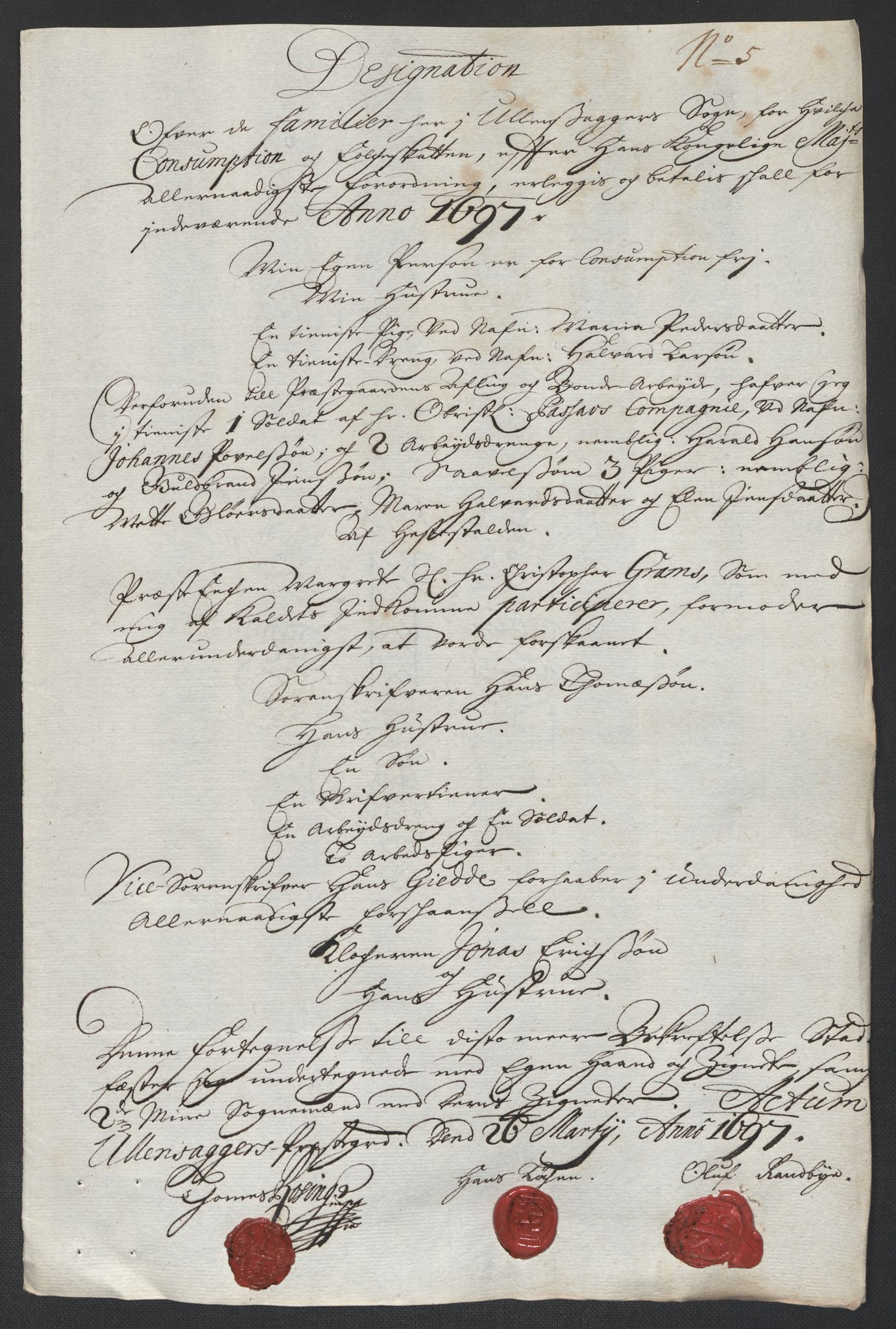 Rentekammeret inntil 1814, Reviderte regnskaper, Fogderegnskap, AV/RA-EA-4092/R12/L0709: Fogderegnskap Øvre Romerike, 1697, p. 290