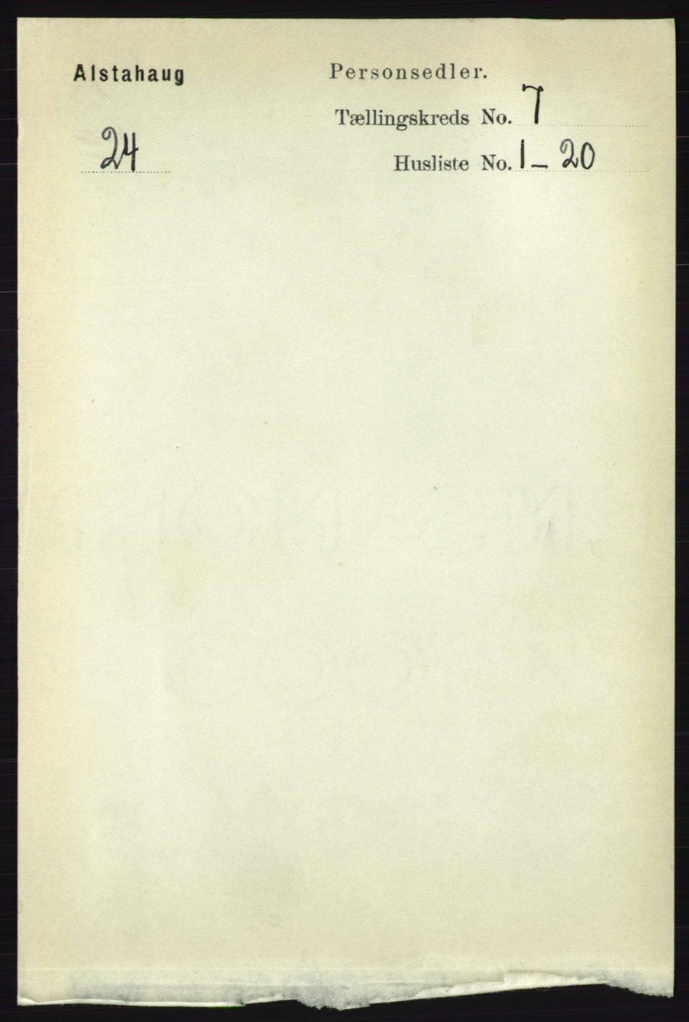RA, 1891 census for 1820 Alstahaug, 1891, p. 2477