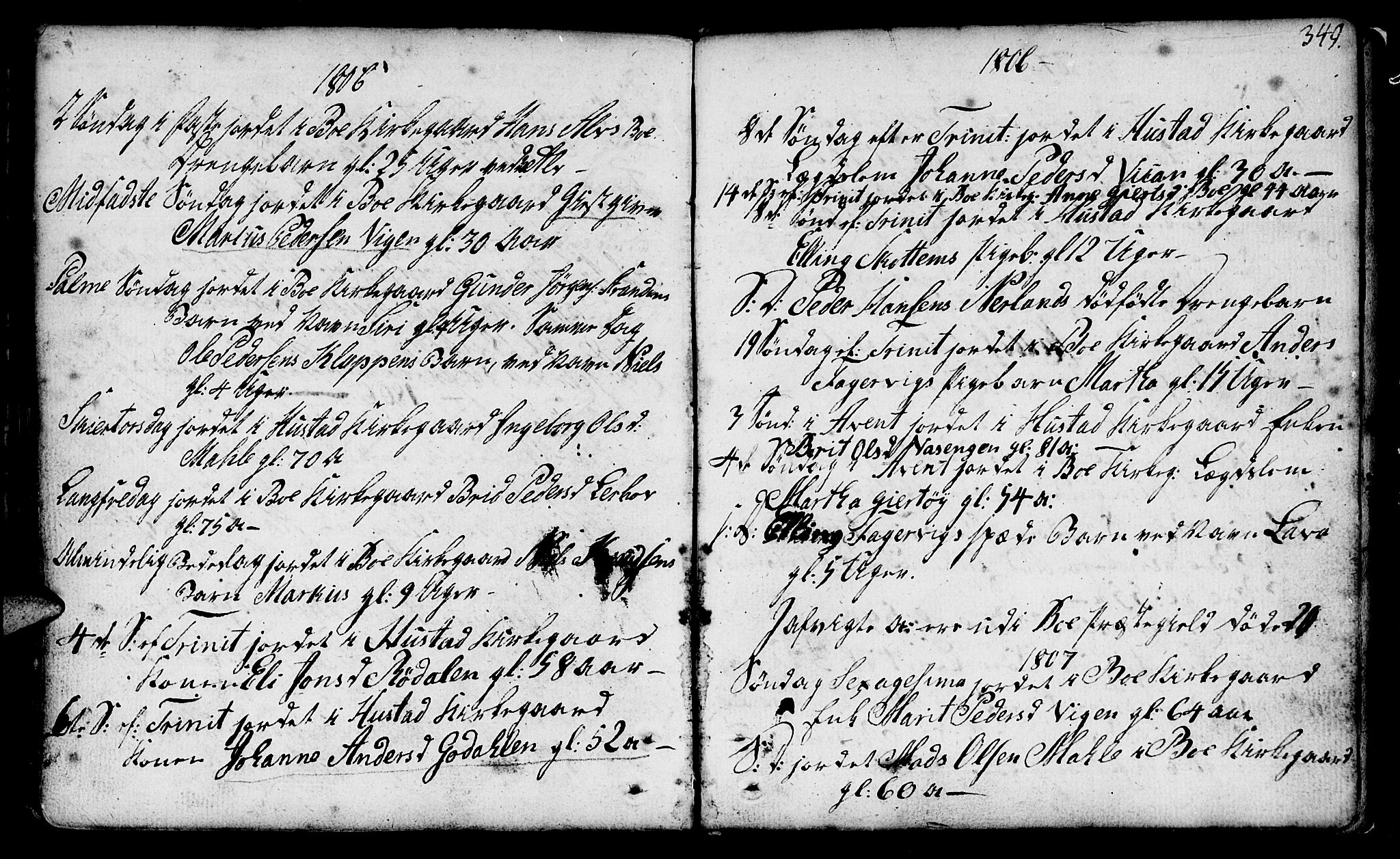 Ministerialprotokoller, klokkerbøker og fødselsregistre - Møre og Romsdal, SAT/A-1454/566/L0761: Parish register (official) no. 566A02 /1, 1767-1817, p. 349
