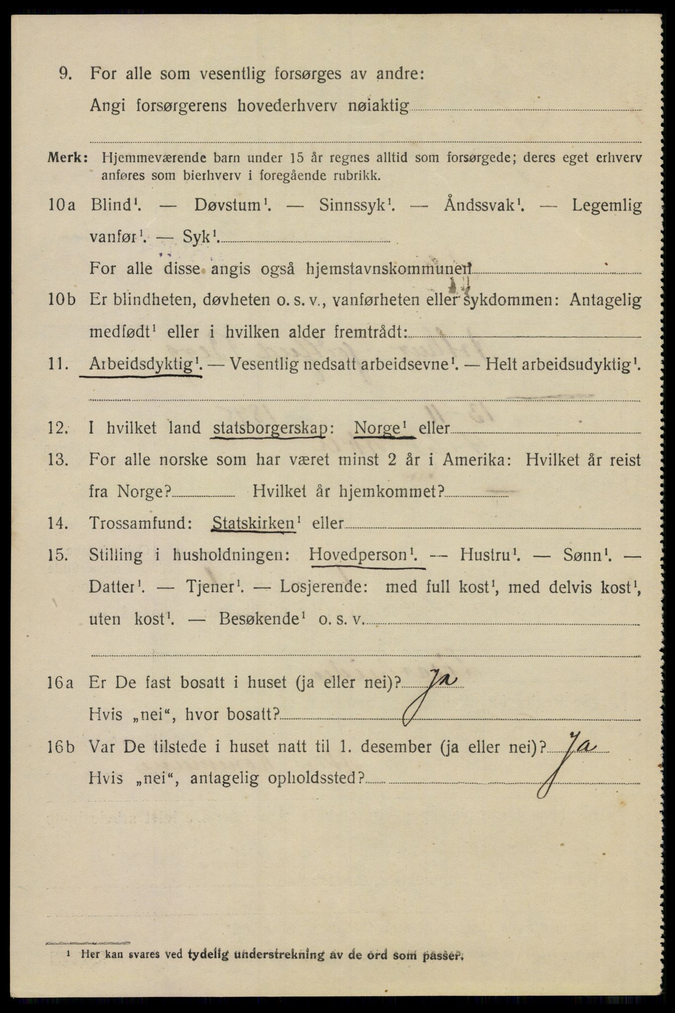 SAO, 1920 census for Aker, 1920, p. 119565