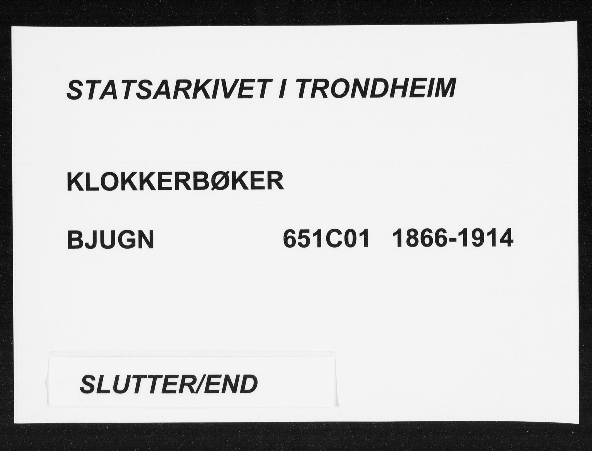Ministerialprotokoller, klokkerbøker og fødselsregistre - Sør-Trøndelag, SAT/A-1456/651/L0647: Parish register (copy) no. 651C01, 1866-1914