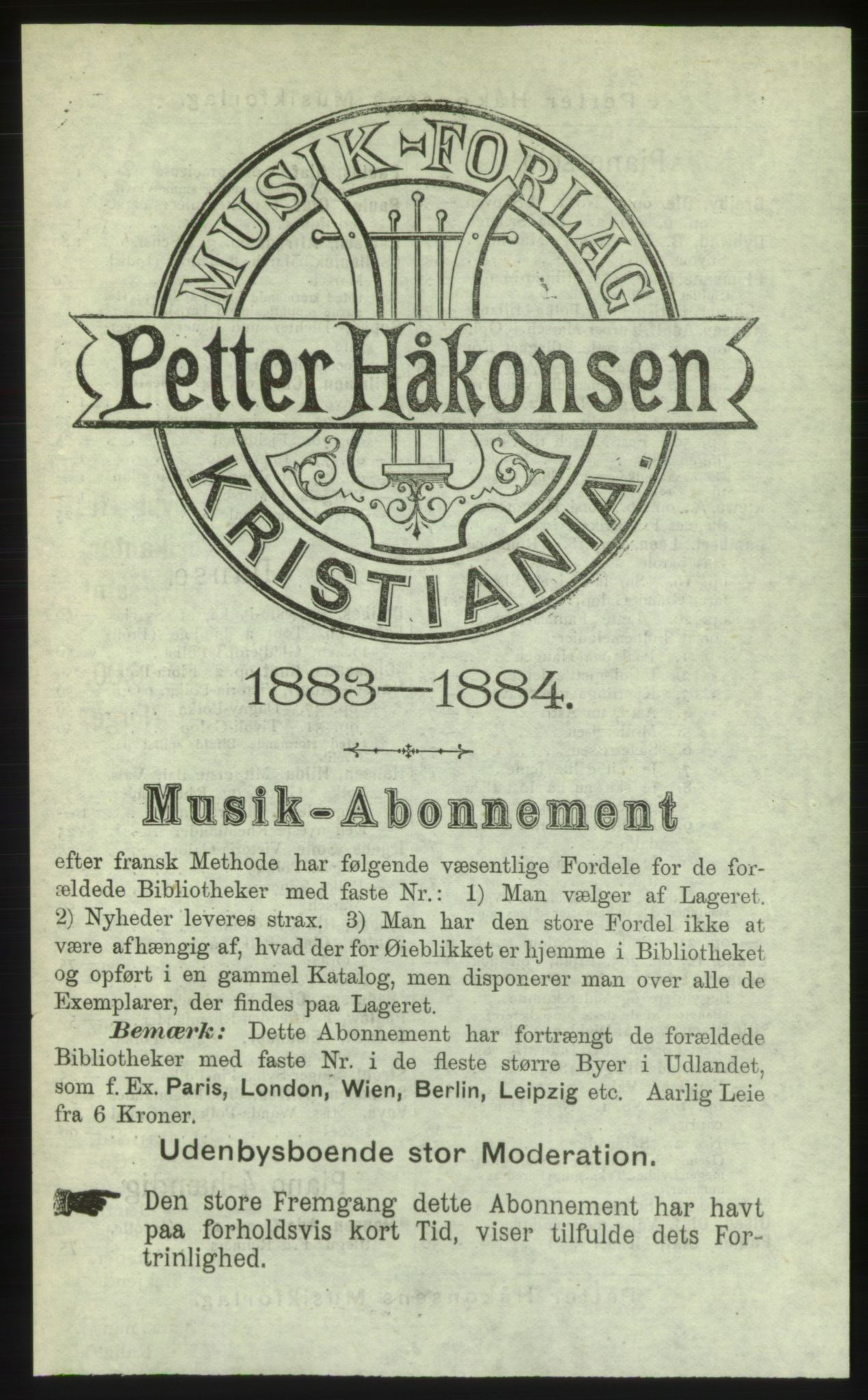 Kristiania/Oslo adressebok, PUBL/-, 1884