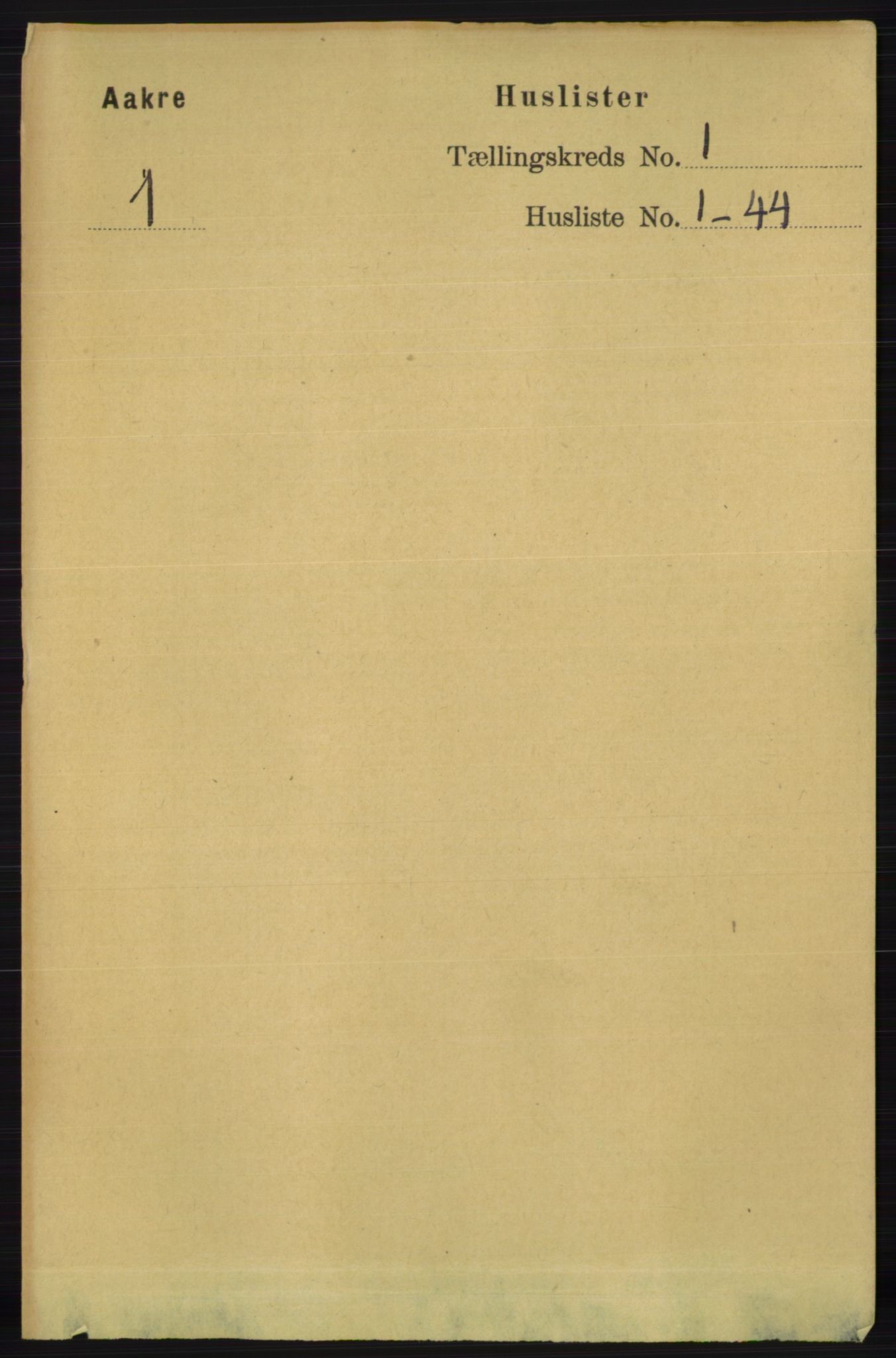 RA, 1891 census for 1150 Skudenes, 1891, p. 3345