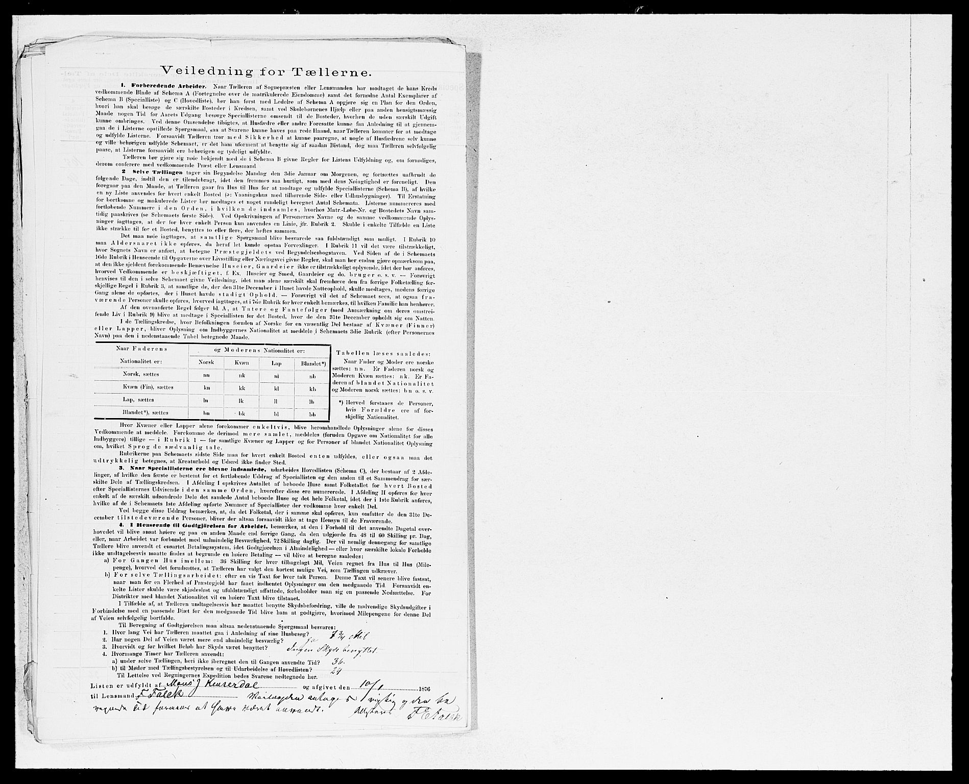 SAB, 1875 census for 1425P Hafslo, 1875, p. 26