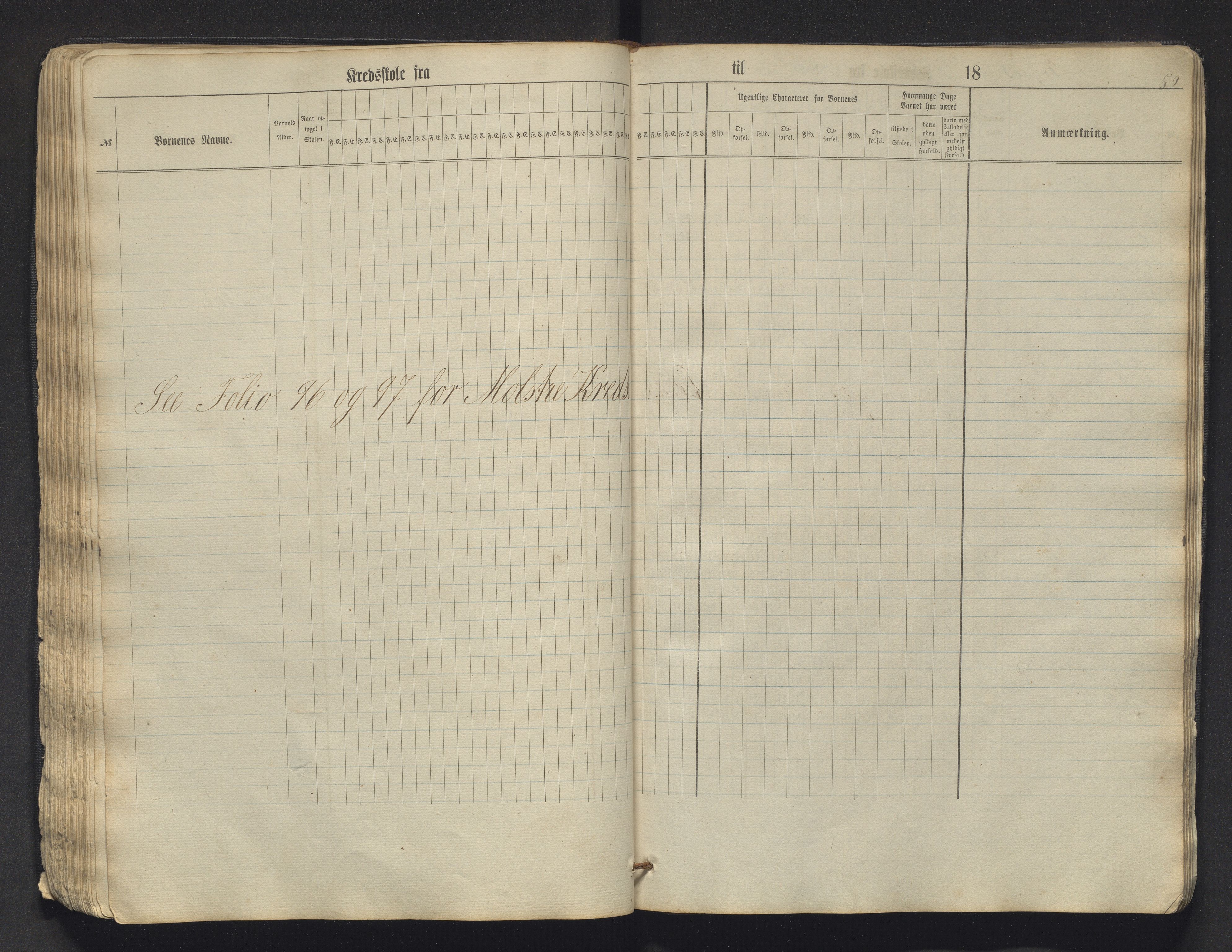 Sveio kommune. Barneskulane, IKAH/1216-231/F/Fa/L0009: Skuleprotokoll for Mølstre og Vikse omgangsskular , 1863-1870, p. 59