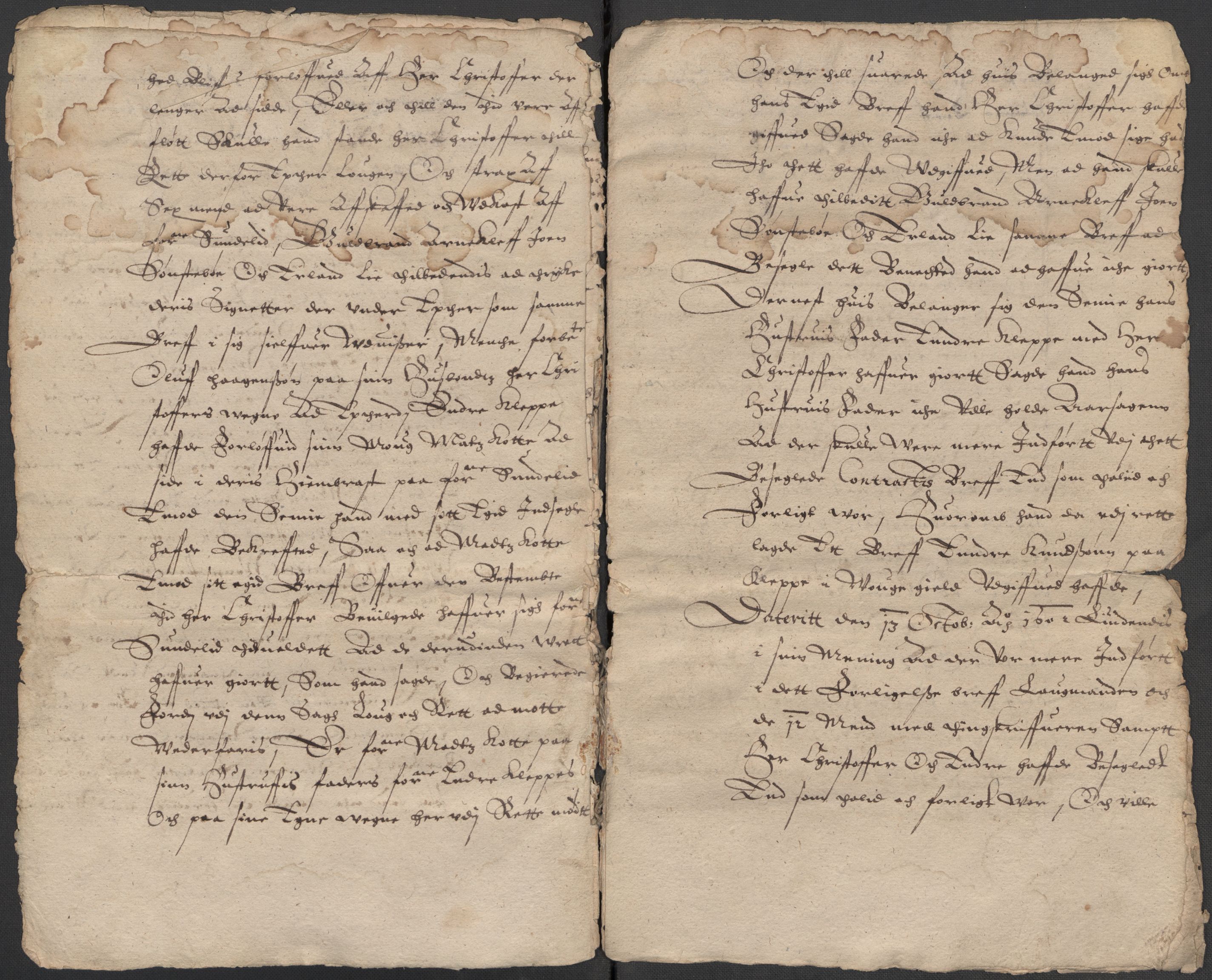 Riksarkivets diplomsamling, AV/RA-EA-5965/F15/L0013: Prestearkiv - Oppland, 1590-1657, p. 75