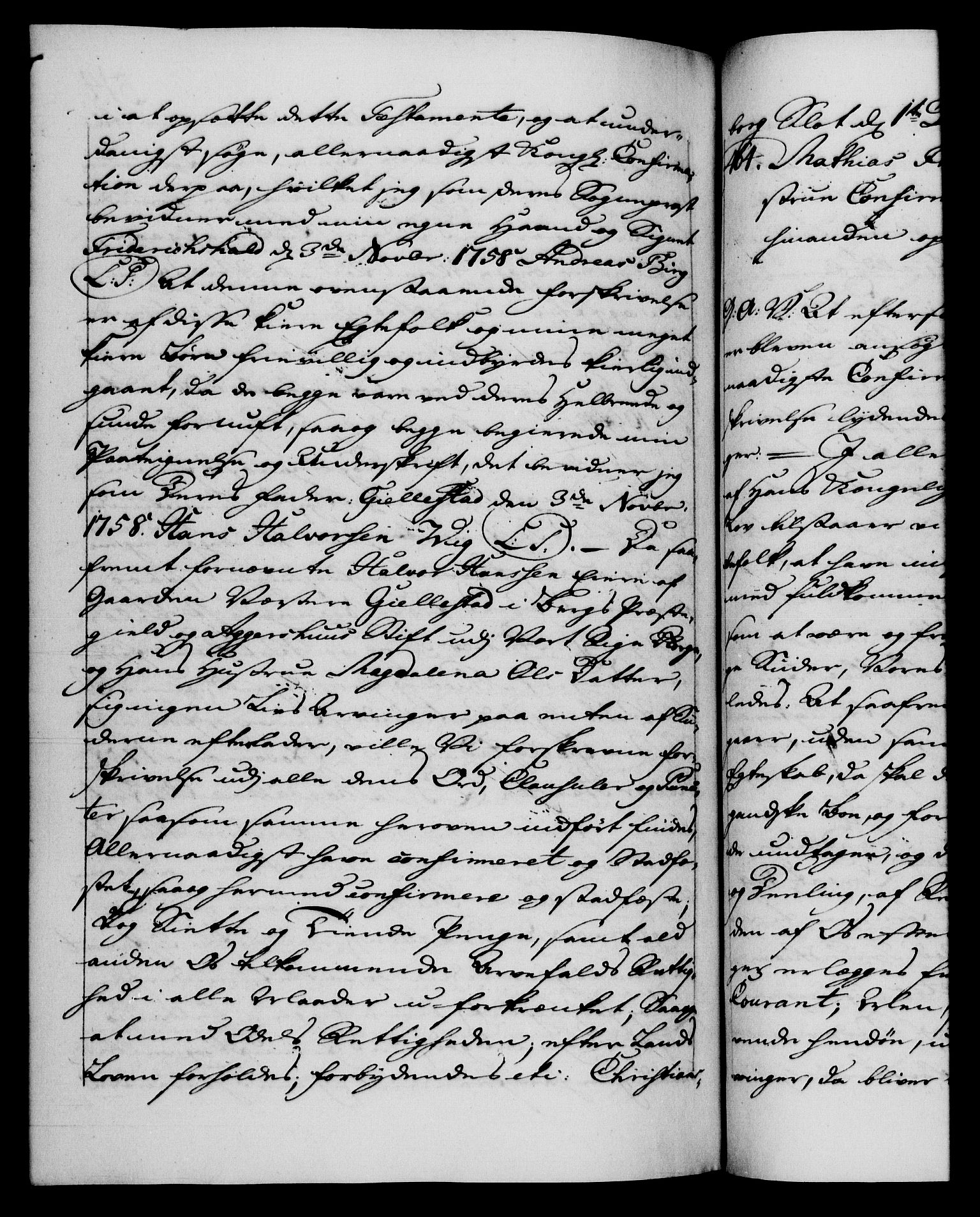 Danske Kanselli 1572-1799, AV/RA-EA-3023/F/Fc/Fca/Fcaa/L0040: Norske registre, 1757-1759, p. 514b