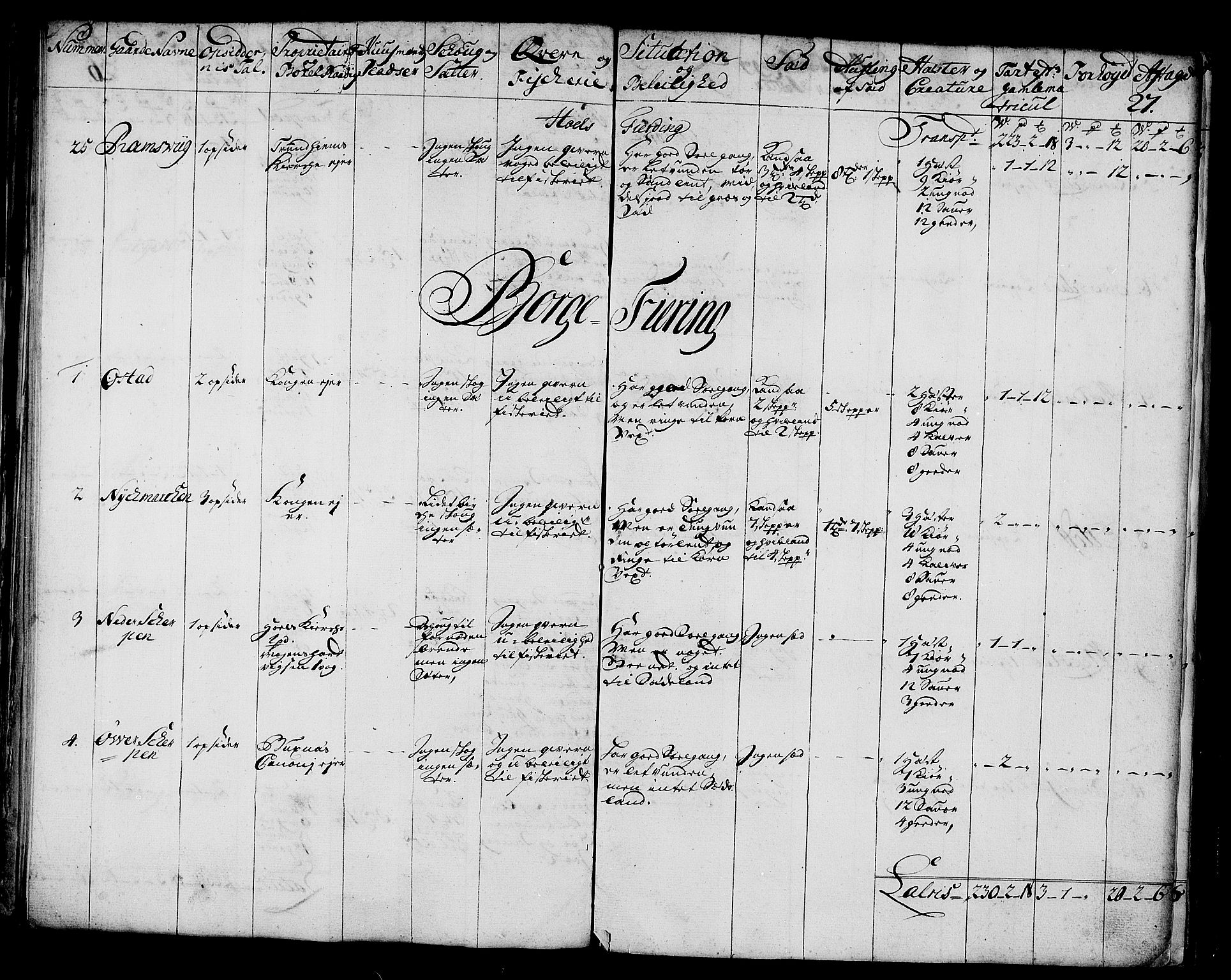 Rentekammeret inntil 1814, Realistisk ordnet avdeling, AV/RA-EA-4070/N/Nb/Nbf/L0174: Lofoten eksaminasjonsprotokoll, 1723, p. 31
