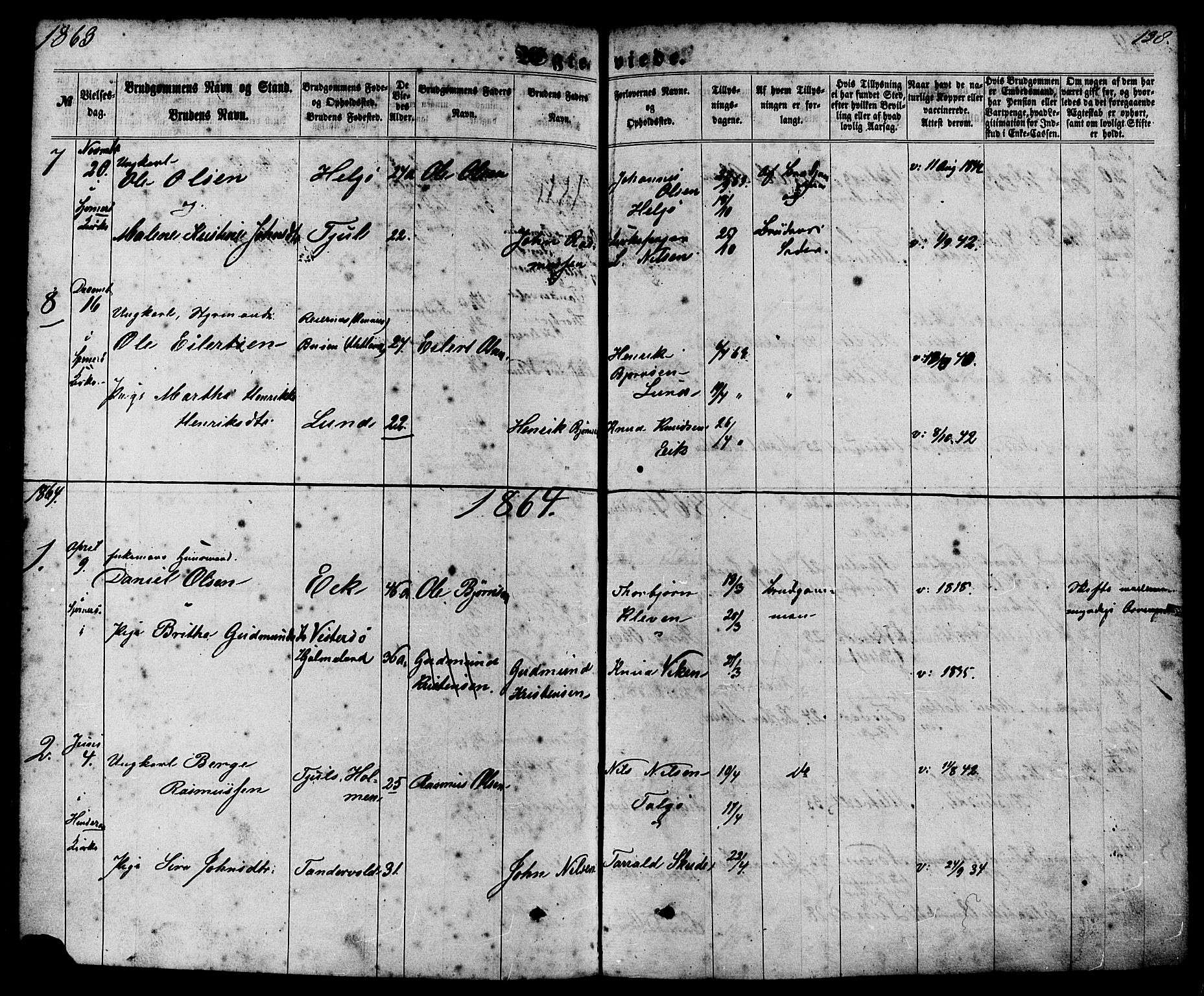 Nedstrand sokneprestkontor, SAST/A-101841/01/IV: Parish register (official) no. A 10, 1861-1887, p. 138
