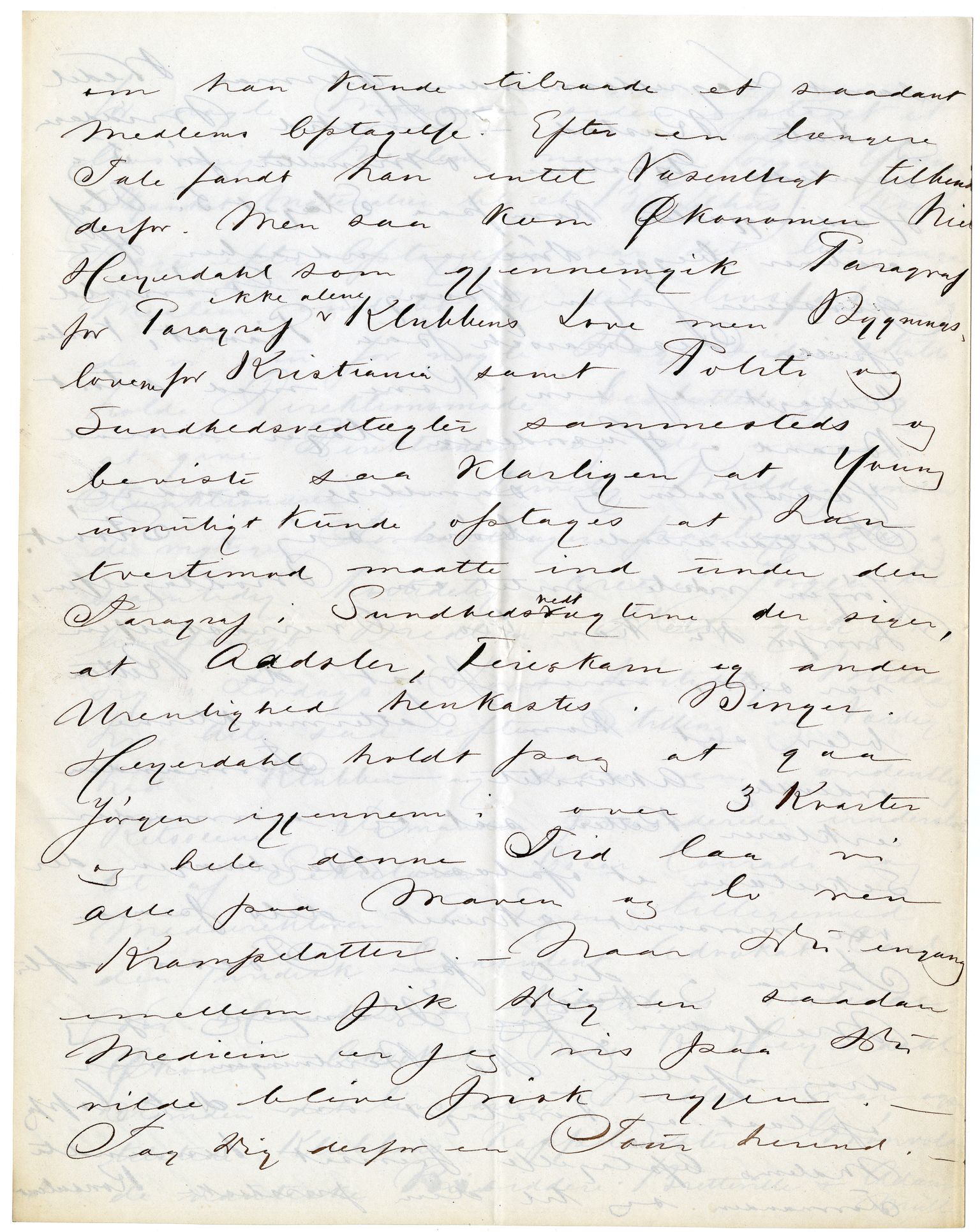 Diderik Maria Aalls brevsamling, NF/Ark-1023/F/L0002: D.M. Aalls brevsamling. B - C, 1799-1889, p. 466